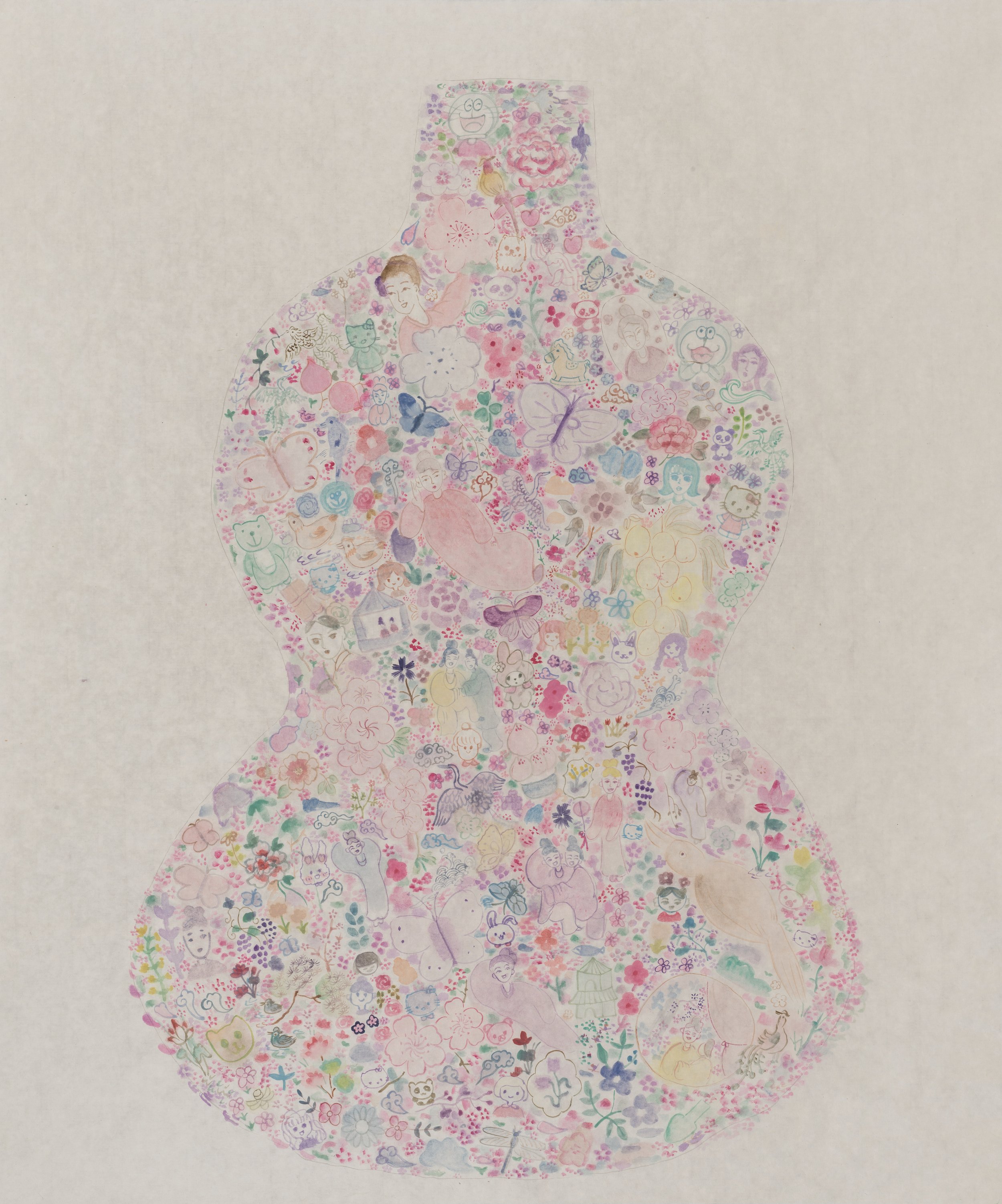 《宝葫芦02》纸本设色85x68.5cm2024.jpg