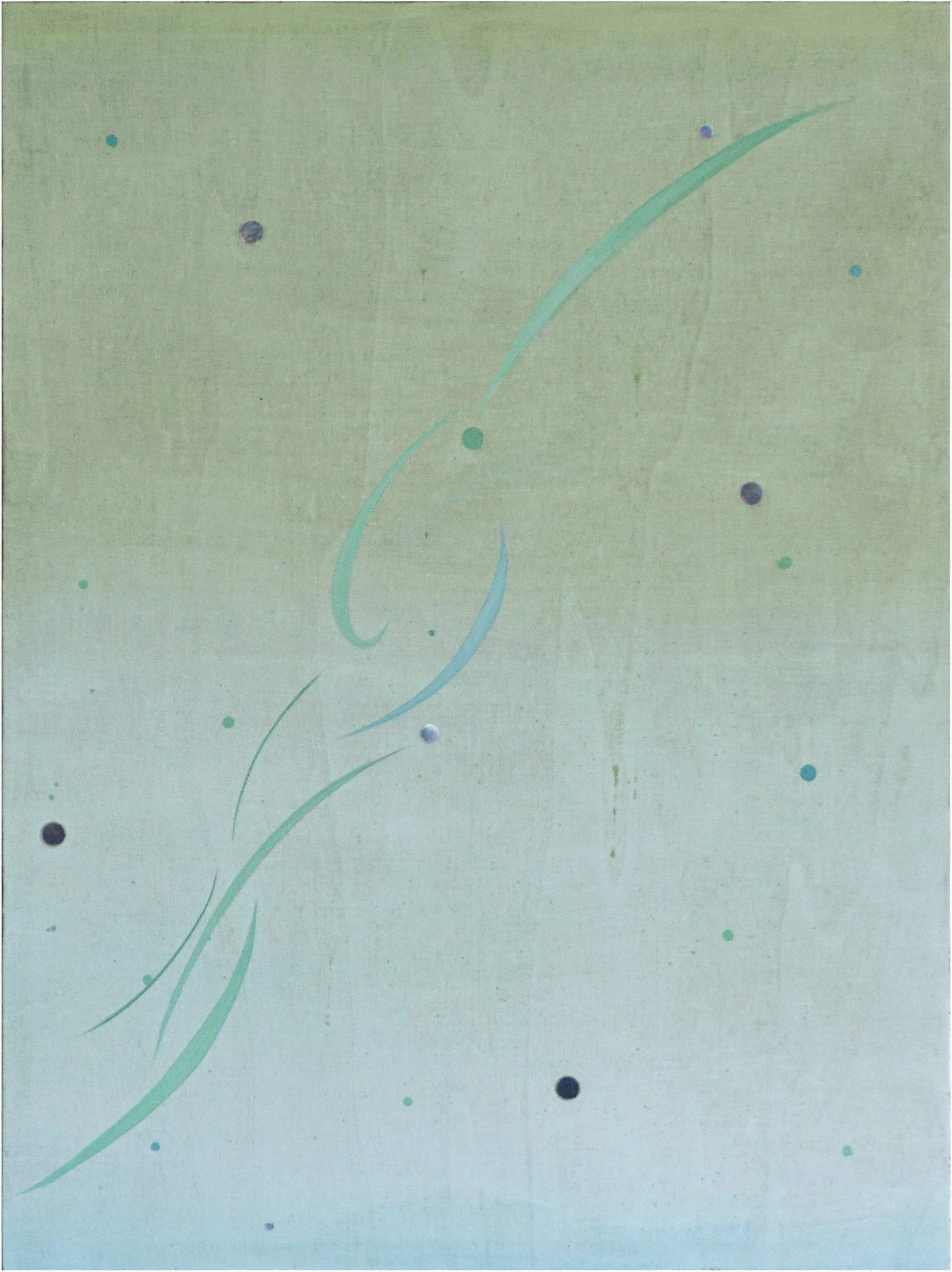 松风图-2 Whispering Pines-2 大漆 螺钿 瓦灰 木板 natural lacquer, mother of pearl tile ash on wood 40×30cm 2025.jpg