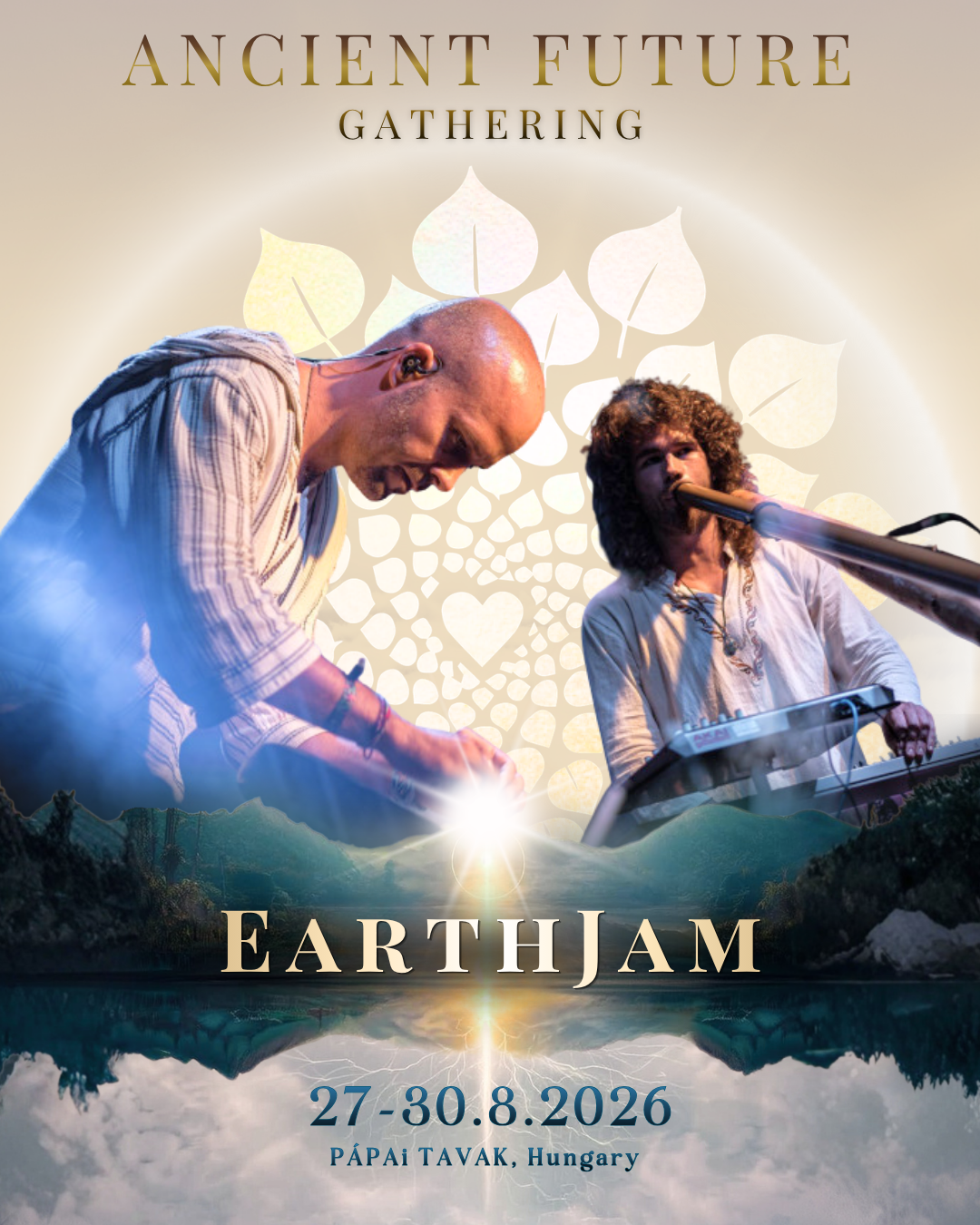 EarthJam is a live electronic music project with a sound and vibe which is ancient, modern and timeless at the same time. Live electronic drums are intertwined with didgeridoo, space guitar and psychedelic atmospheres. 
This unique blend is calling t