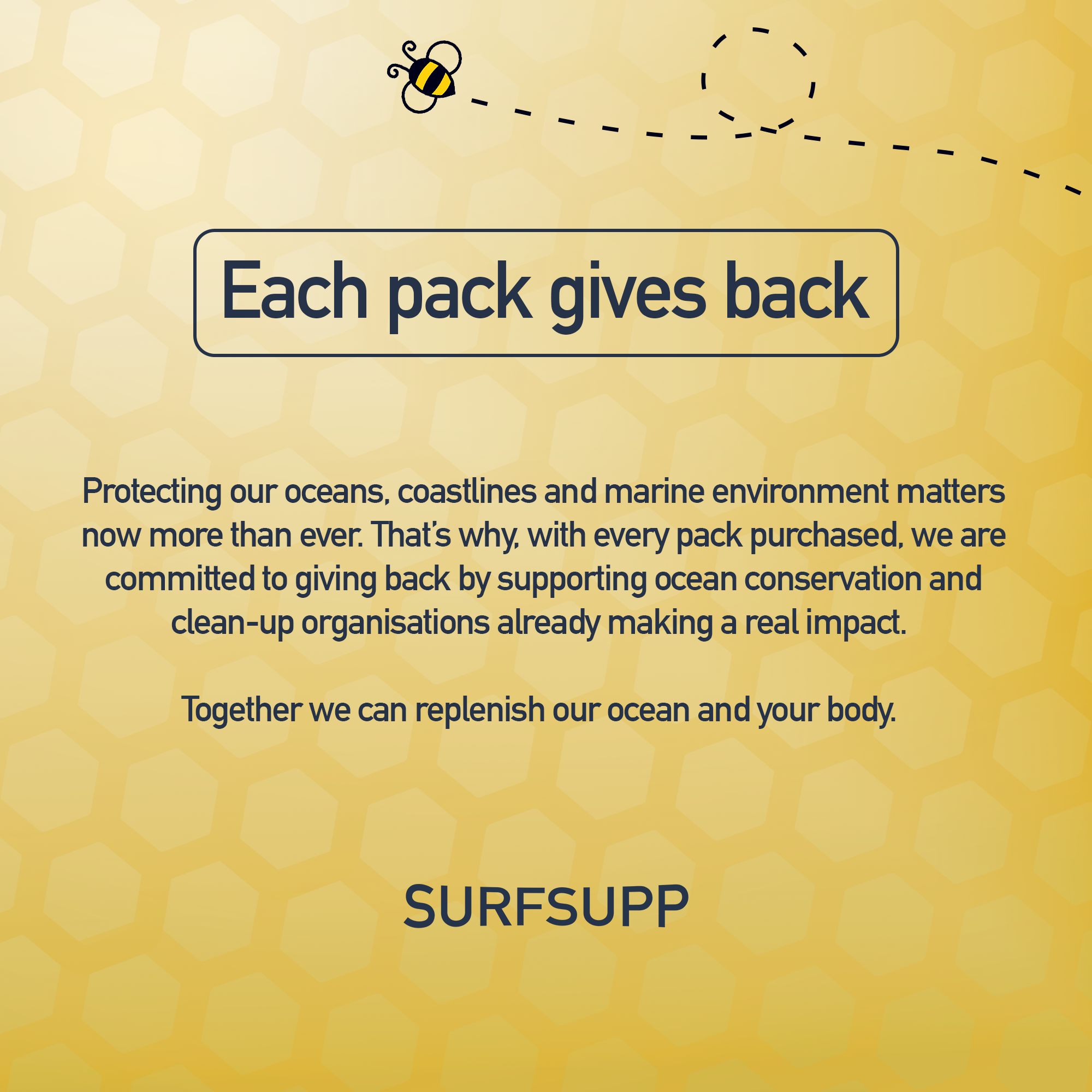 SurfSupp 24 pack Honey Energy Gel