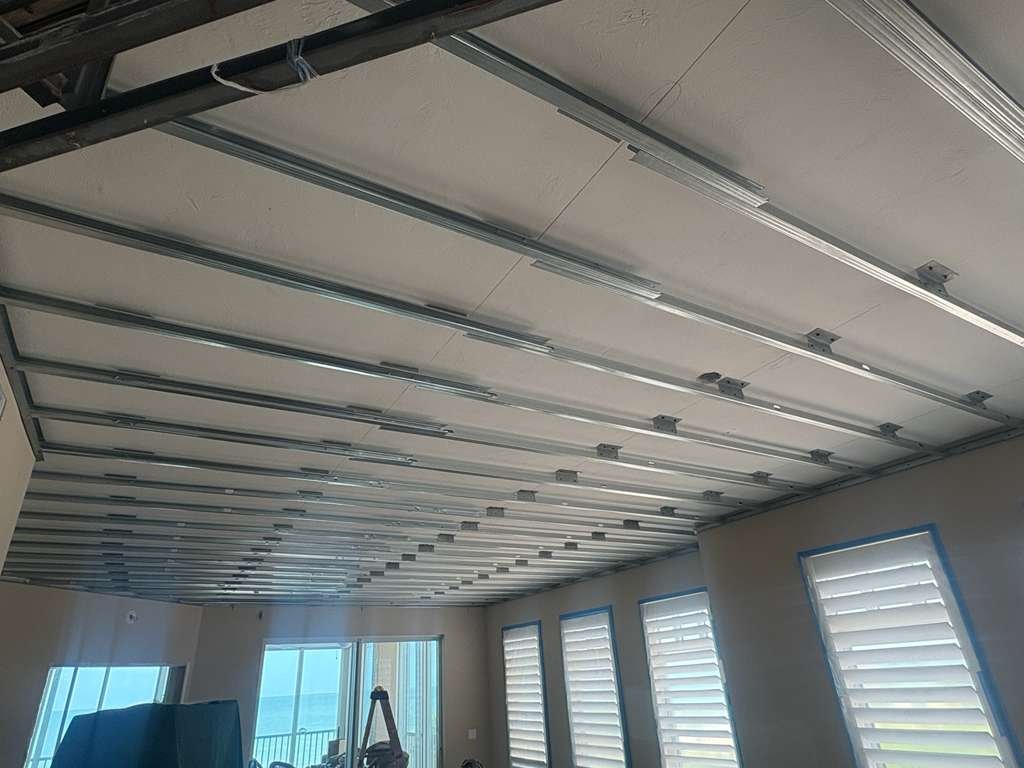 1-5/8" dropped ceiling