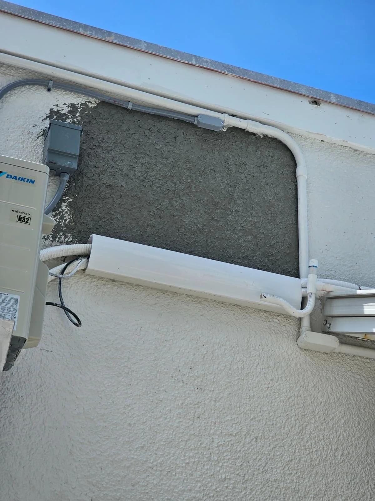 Stucco patching and matching to existing texture
