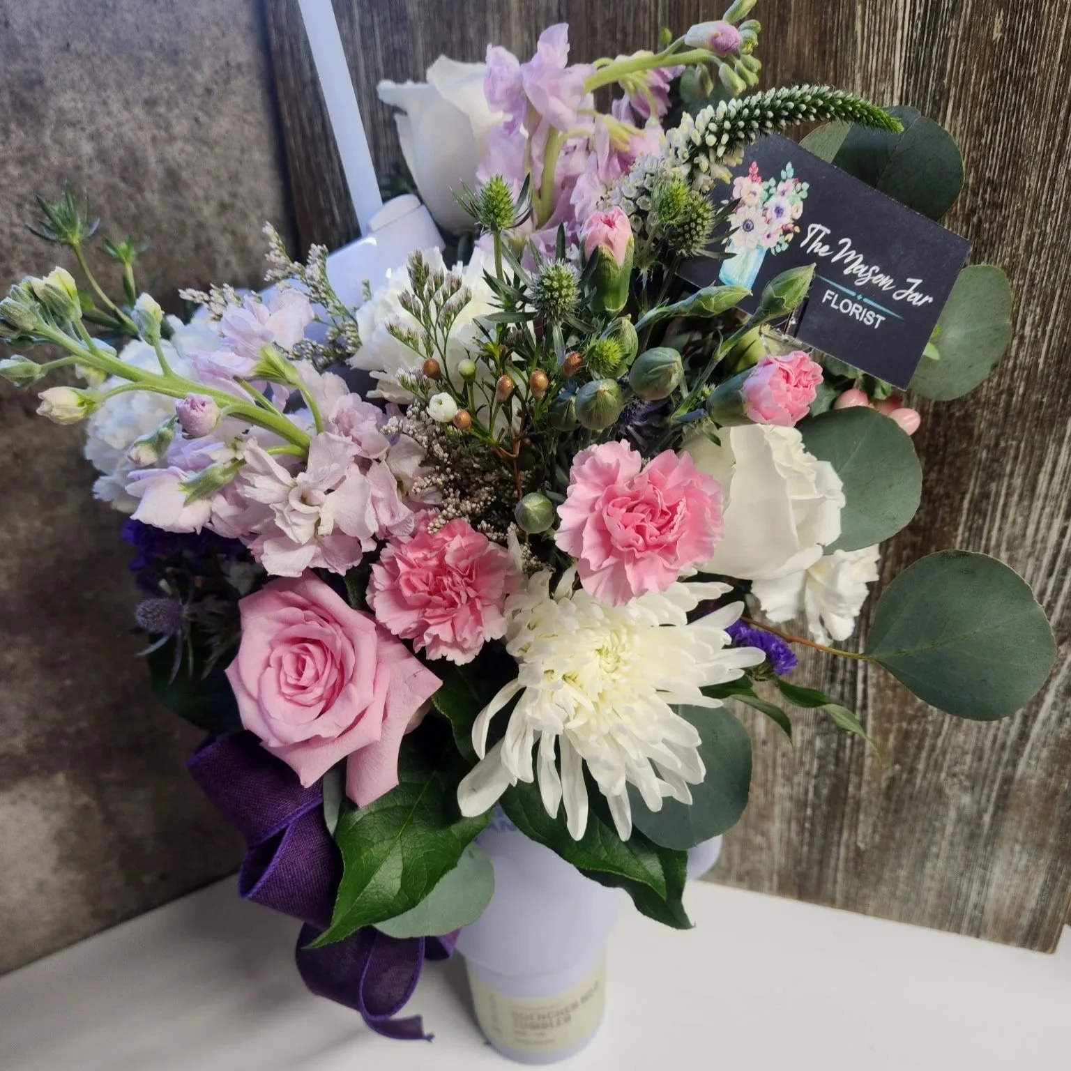 40 Oz. Stanley Cup Floral Arrangement