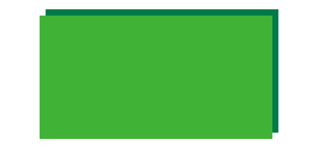 Multiple overlapping rectangles in shades of green.