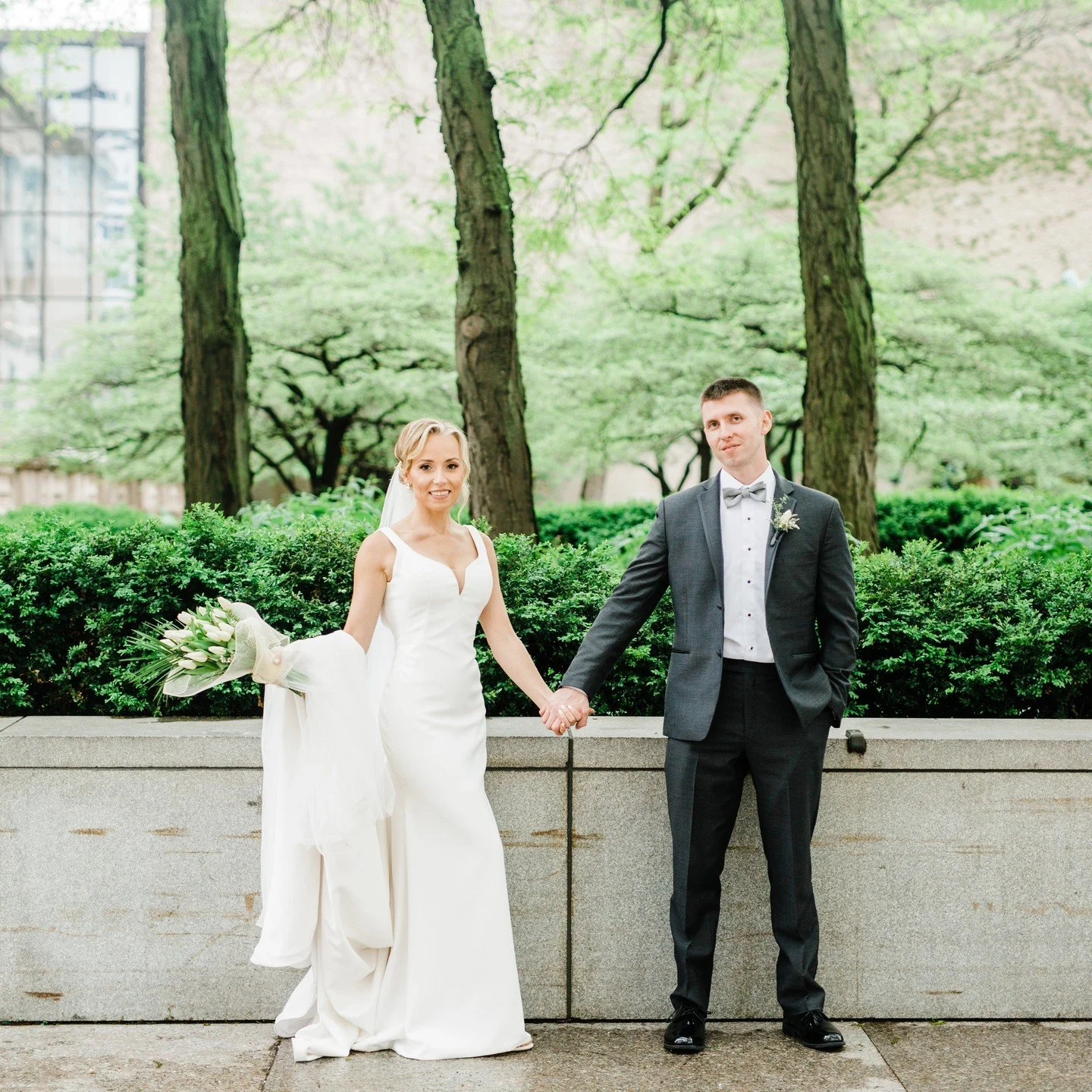 Daria &amp; Sean 📷 #chicagobride #elegantwedding #chicagoweddingphotographer #polishwedding #lightandairy #fineartphotography #weddingbouquet #citywedding #portra800 #justsayyes #bride2022 #bride2023 #photosareforever #thebestchicagoweddingphotograp