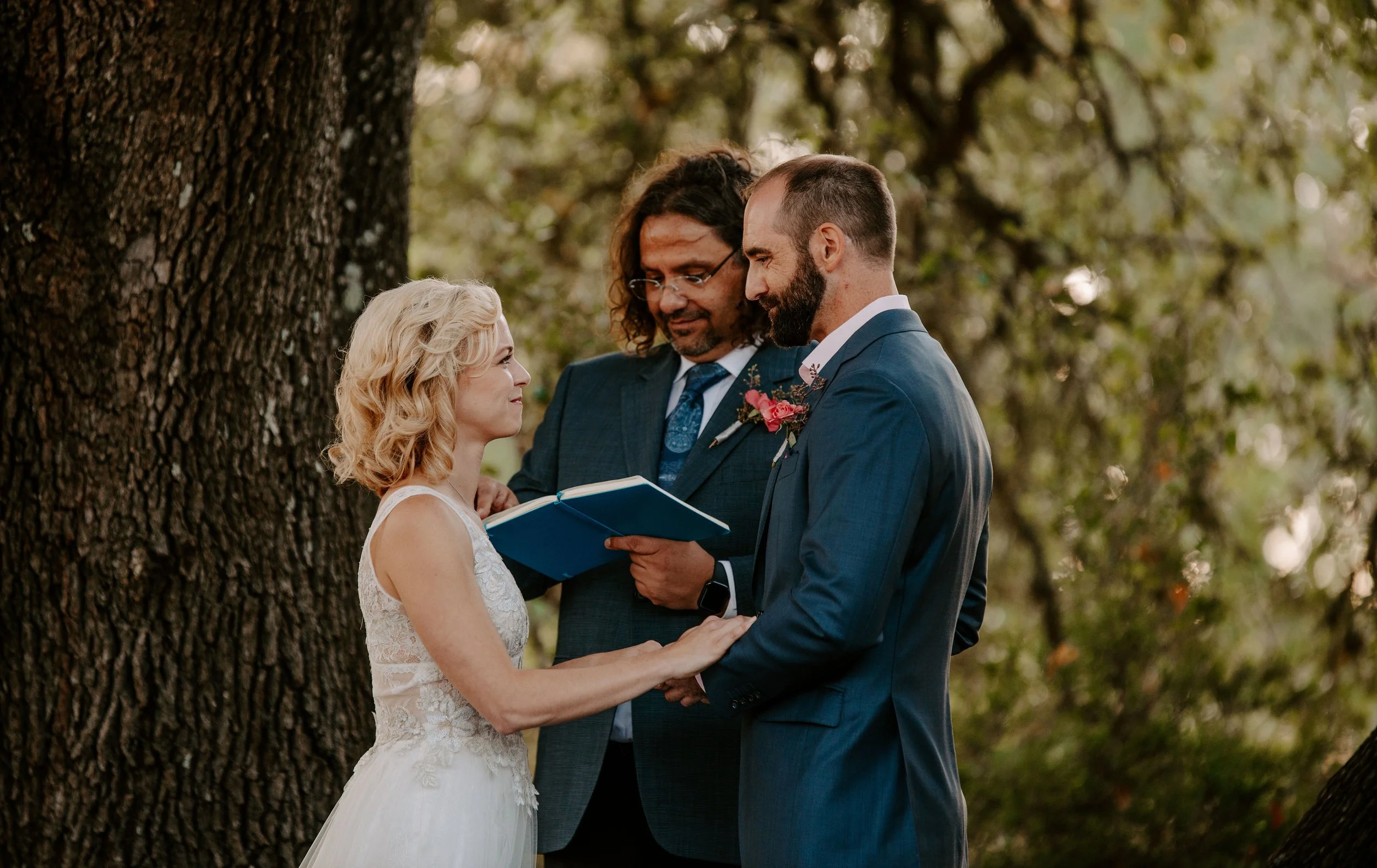 Intimate wedding ceremony photographed in Seattle with a documentary and candid approach.