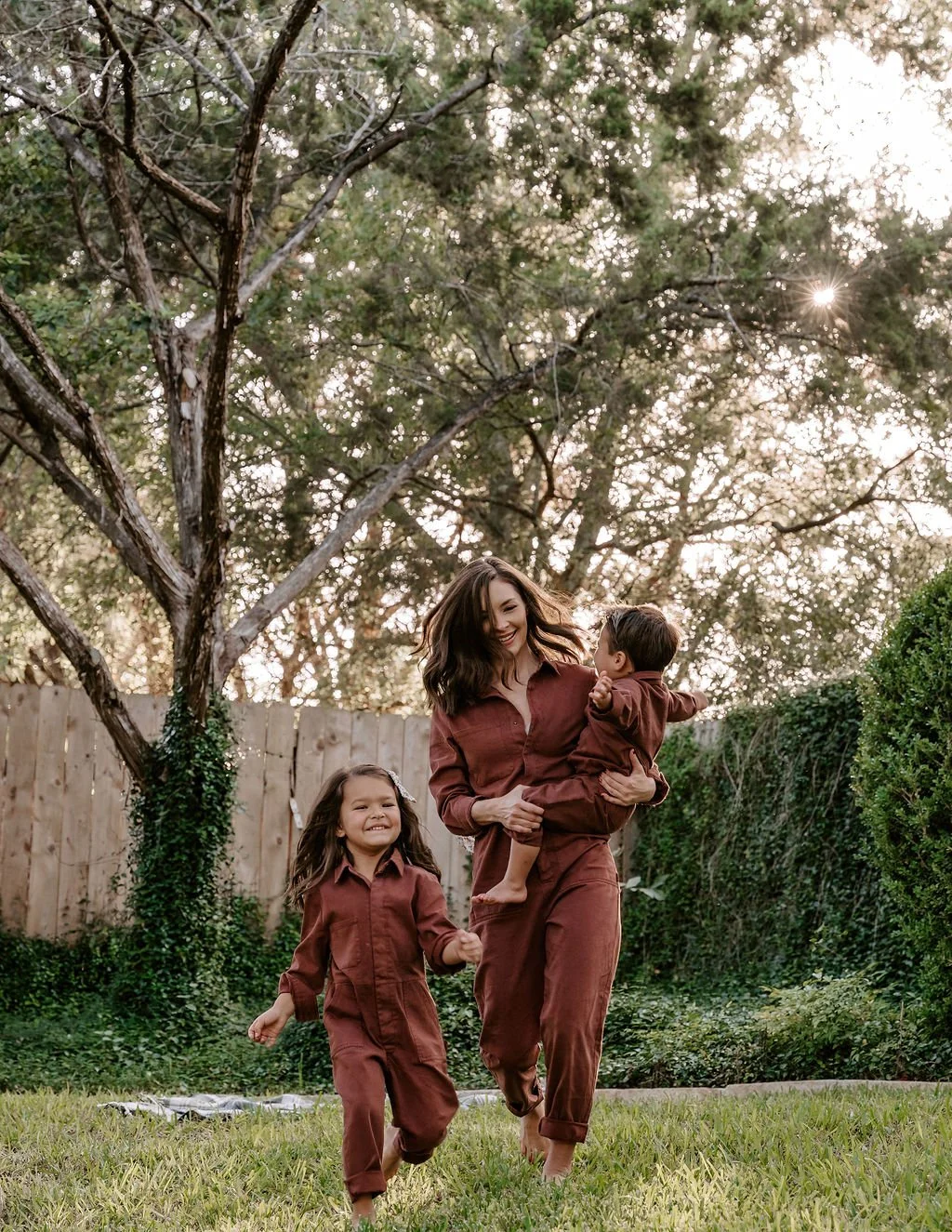 Backyard Family Session