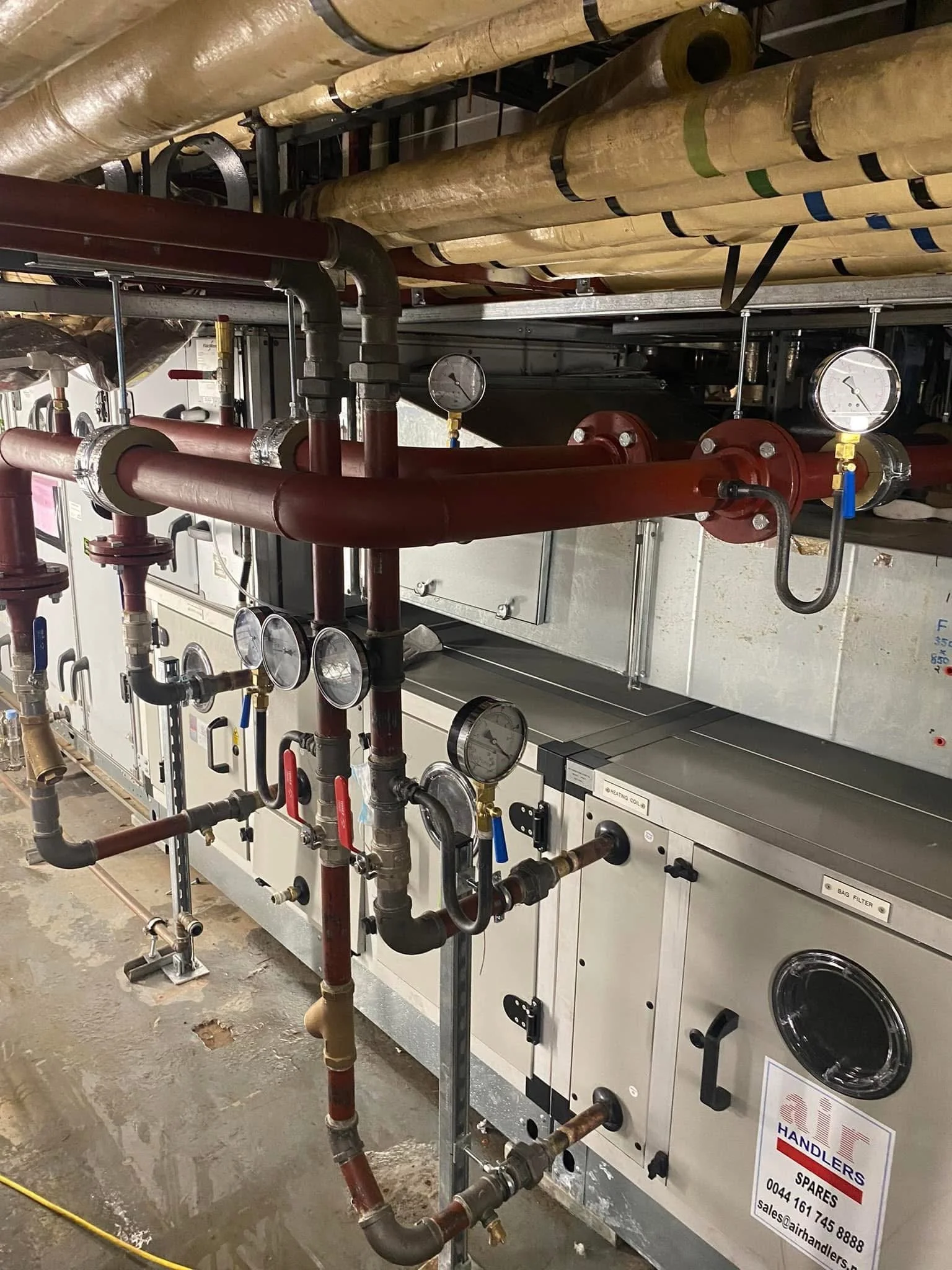 Wythenshawe Hospital AHU Modifications