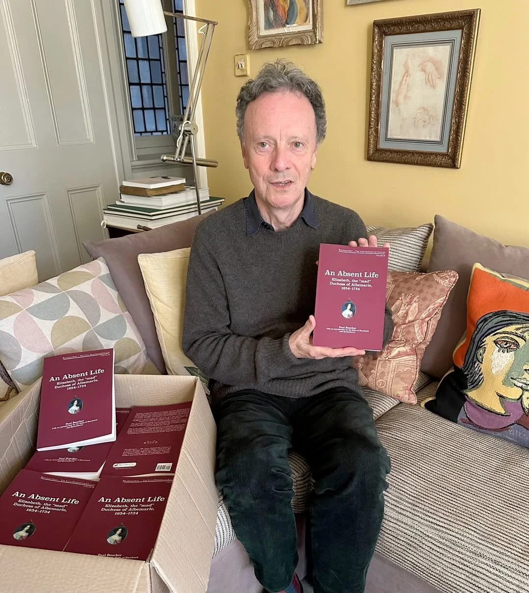 Unboxing An Absent Life:
Elizabeth, the "mad" Duchess of Albemarle, 1654-1734 for the first time, spring 2026.