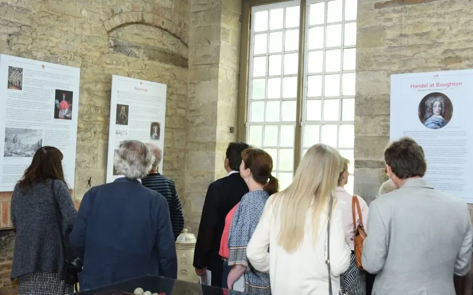 From the Huguenot Exhibition, summer 2015. Boughton House hosted a special celebration of the extraordinary Huguenot artwork preserved there. 
Image Credit: Boughton House