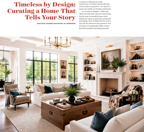 Beautiful family room that tastefully integrates priceless memoribillia with luxury design