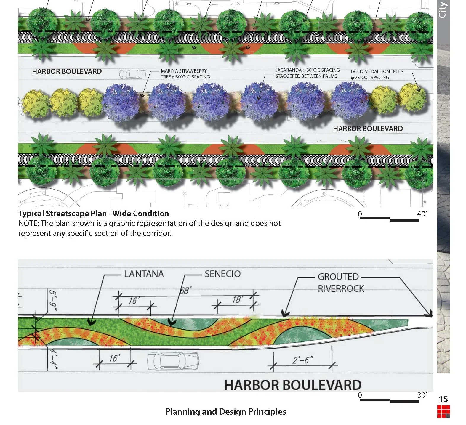 Harbor Boulevard Landscape