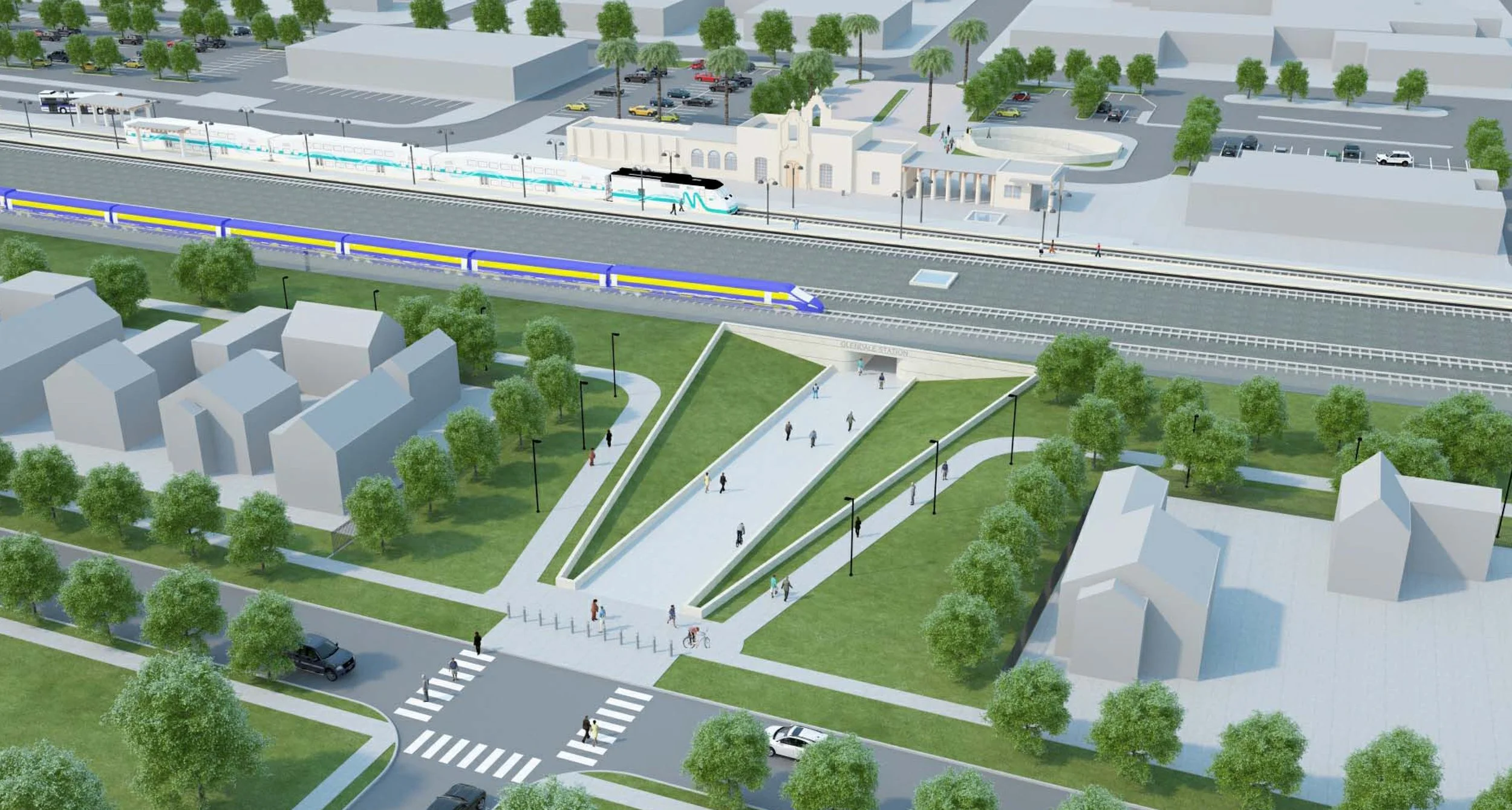 CHSR Burbank to Anaheim