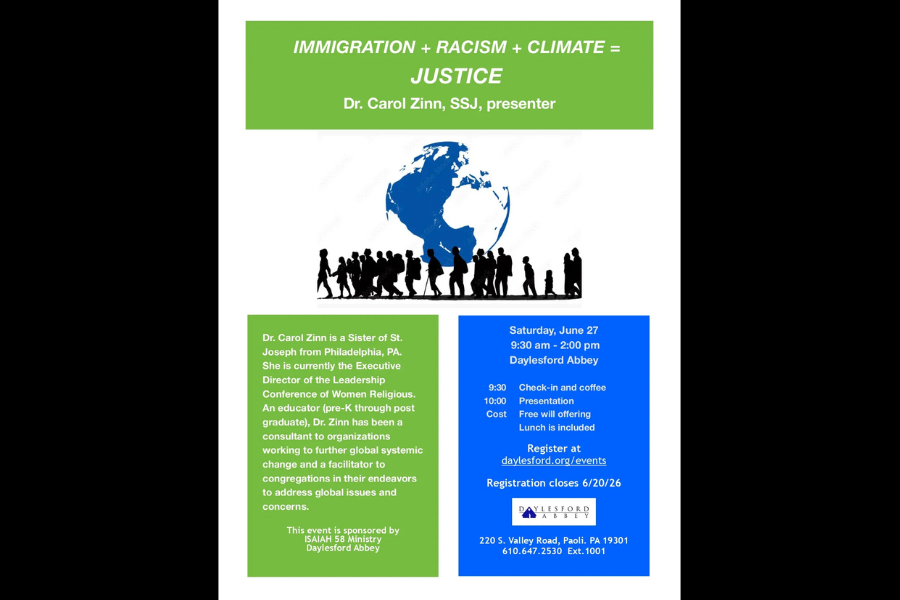 Immigration + Racism + Climate= Justice