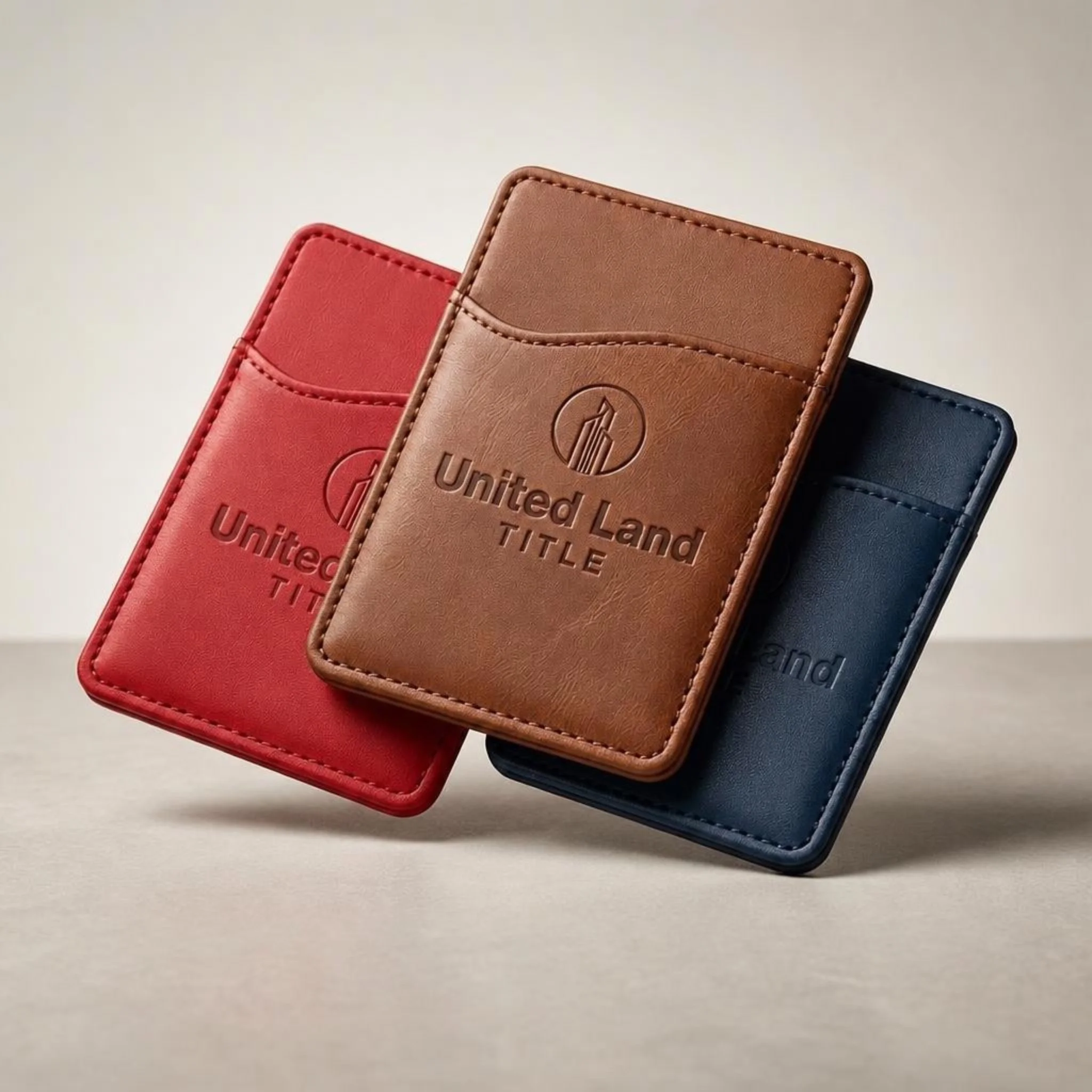 Faux Leather Magnetic Phone Wallet