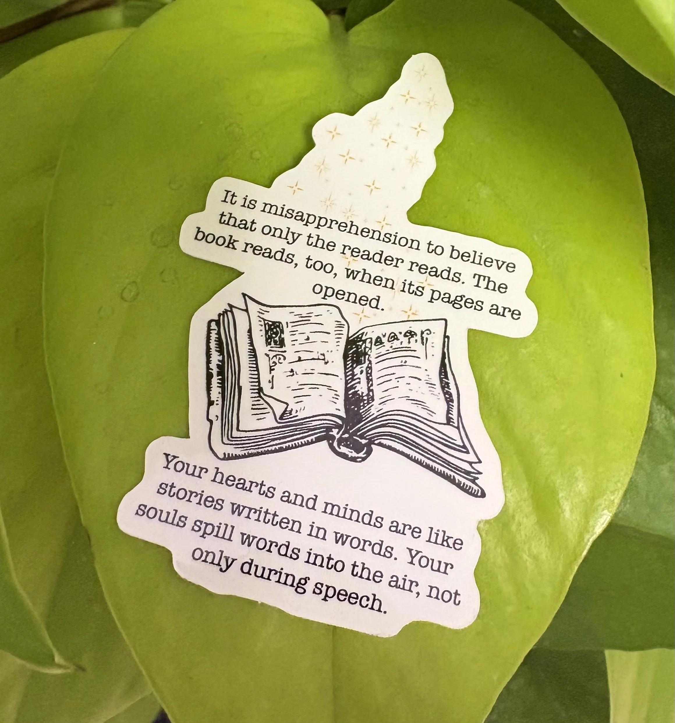 Book Quote Sticker