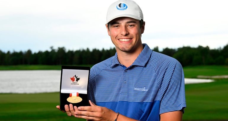 Anthony Jomphe, le Saguenéen qui règne sur le golf universitaire canadien