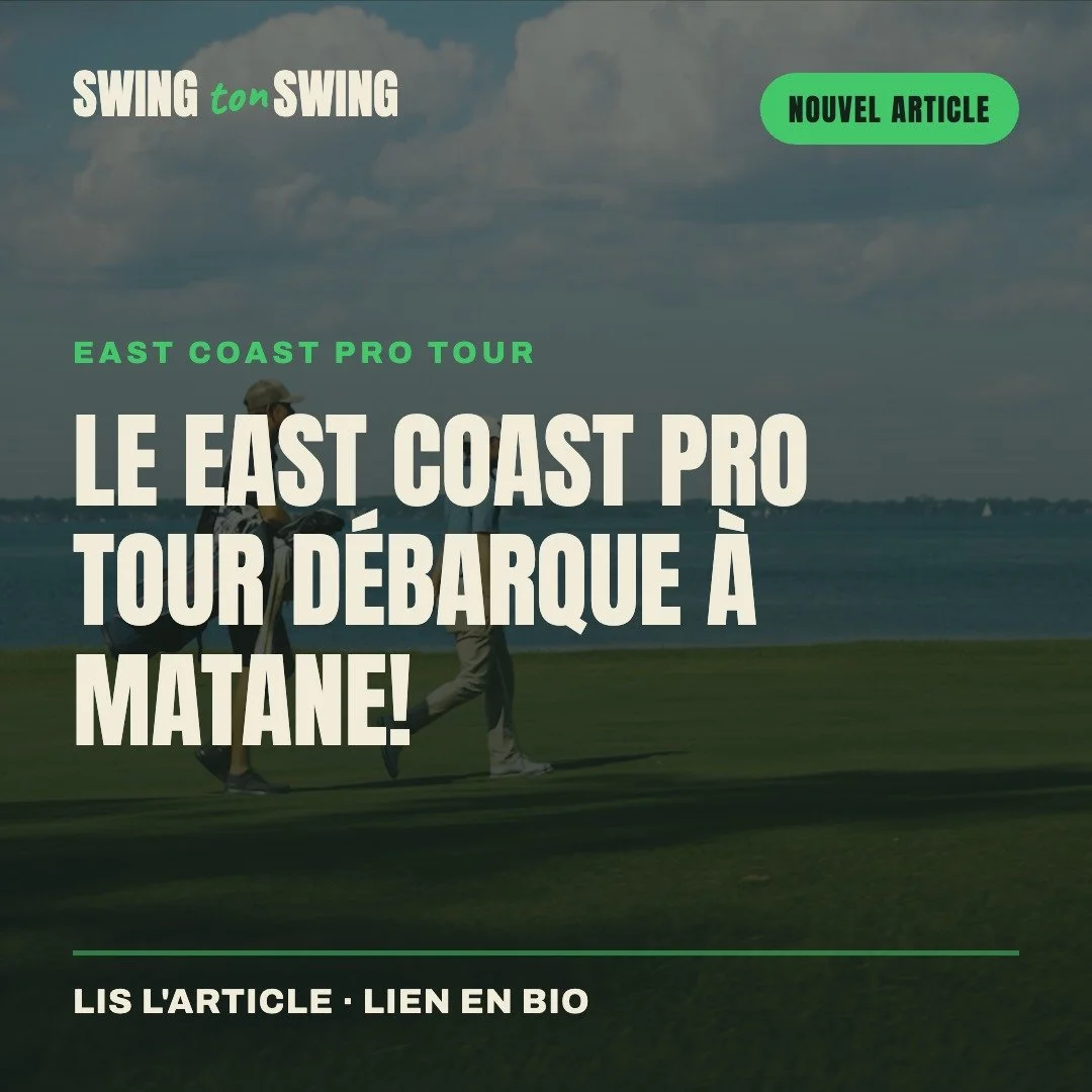🏌️ Du golf pro &agrave; Matane. Gratuit.

Le 7 ao&ucirc;t, le East Coast Pro Tour, le circuit de d&eacute;veloppement o&ugrave; se b&acirc;tissent les carri&egrave;res professionnelles au Qu&eacute;bec et en Ontario, s'arr&ecirc;te au Club de golf d