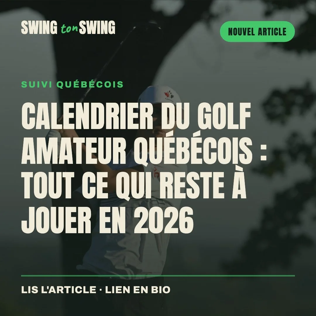 Il reste 18 tournois &agrave; jouer dans la saison amateure qu&eacute;b&eacute;coise. 🏌️

Summerlea. Knowlton. Victoriaville. Le New Jersey. Regina. L'Alberta.

Le probl&egrave;me, c'est que l'info est &eacute;parpill&eacute;e dans trois PDF de Golf