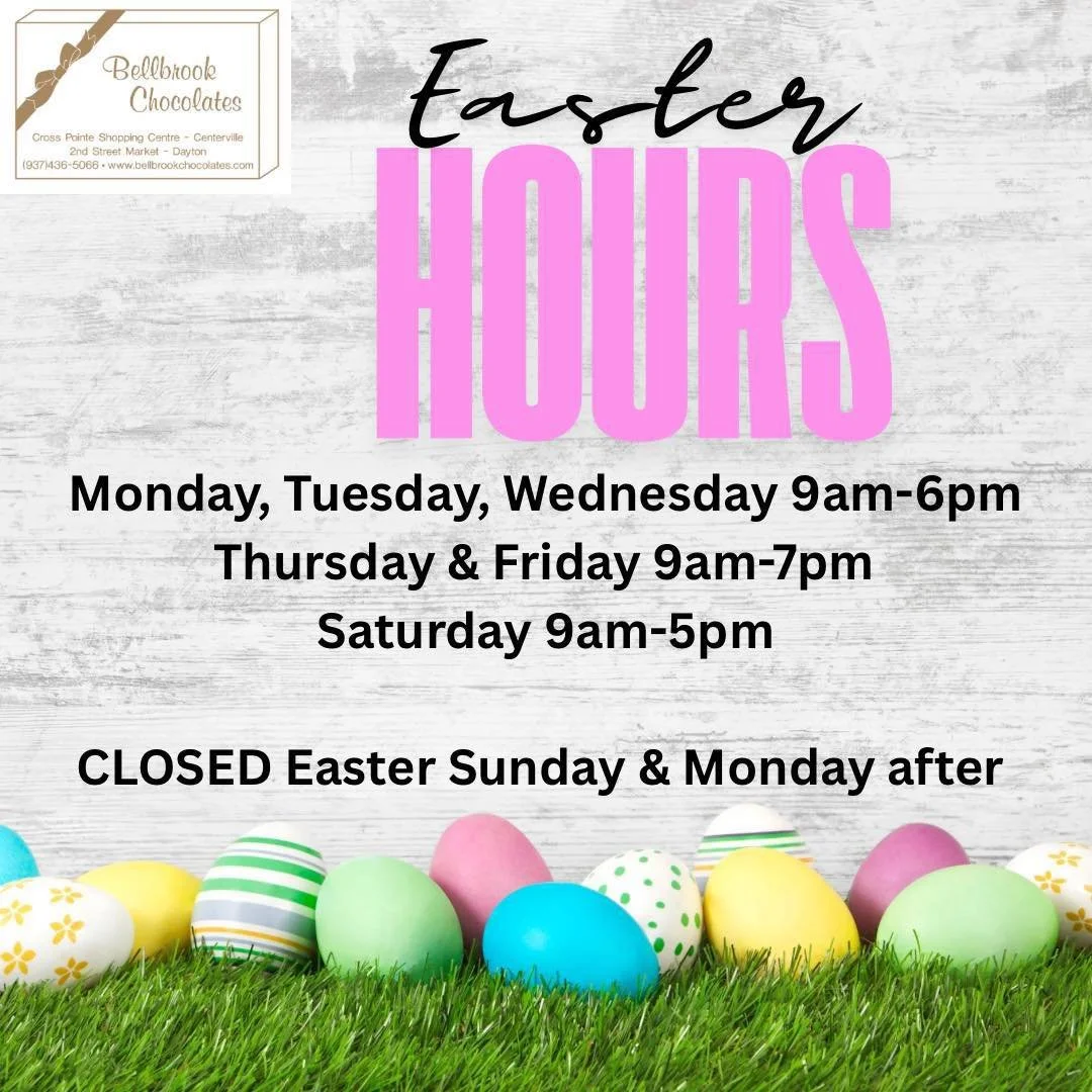 Last call for Easter treats! 

We&rsquo;re open today from 9am&ndash;5pm, hop in before the holiday and stock up on all your favorites!!!