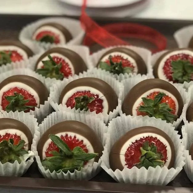 How Our Double Dipped Strawberries Came to Life!

Believe it or not, we didn&rsquo;t originally dip strawberries at all! Years ago, a loyal customer from our old shop asked if he could bring in fresh strawberries for Betty to dip for Valentine&rsquo;