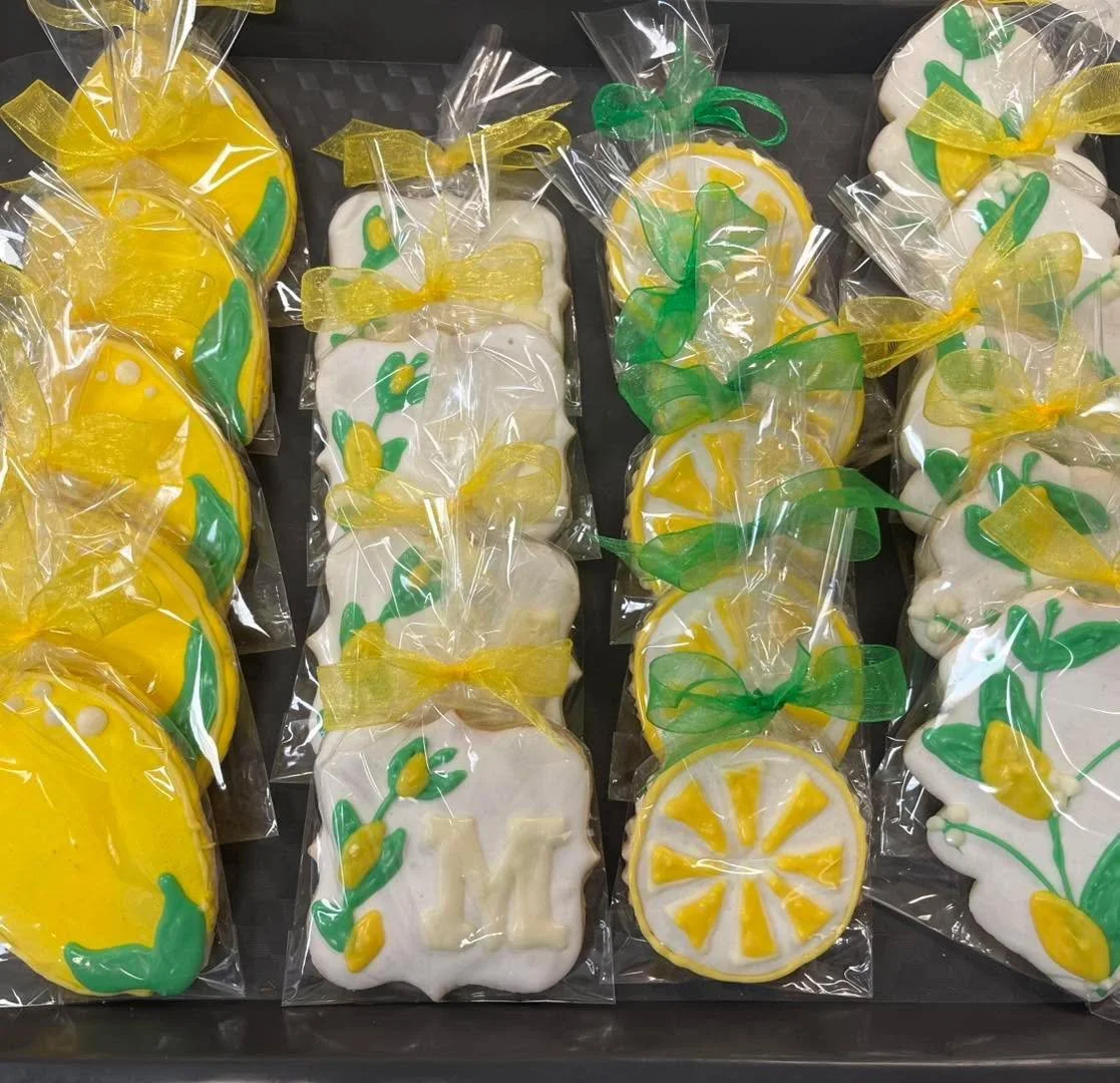 Make your event a little sweeter with custom Shortbreads!

From bridal showers and birthdays to graduations, baby showers, and corporate events, these beautifully decorated cookies add the perfect personalized touch to your celebration.

Custom order