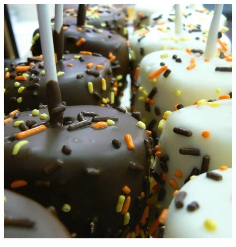 Dipped Sprinkle Marshmallows