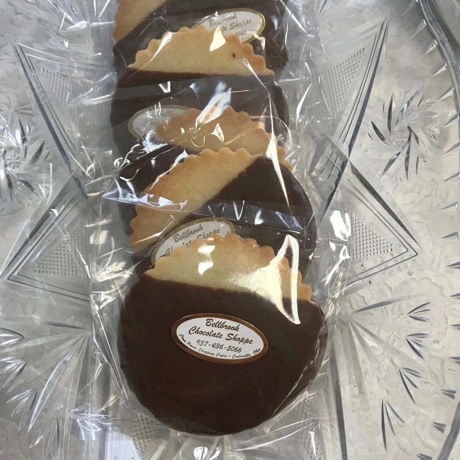 Dipped Shortbread Cookies