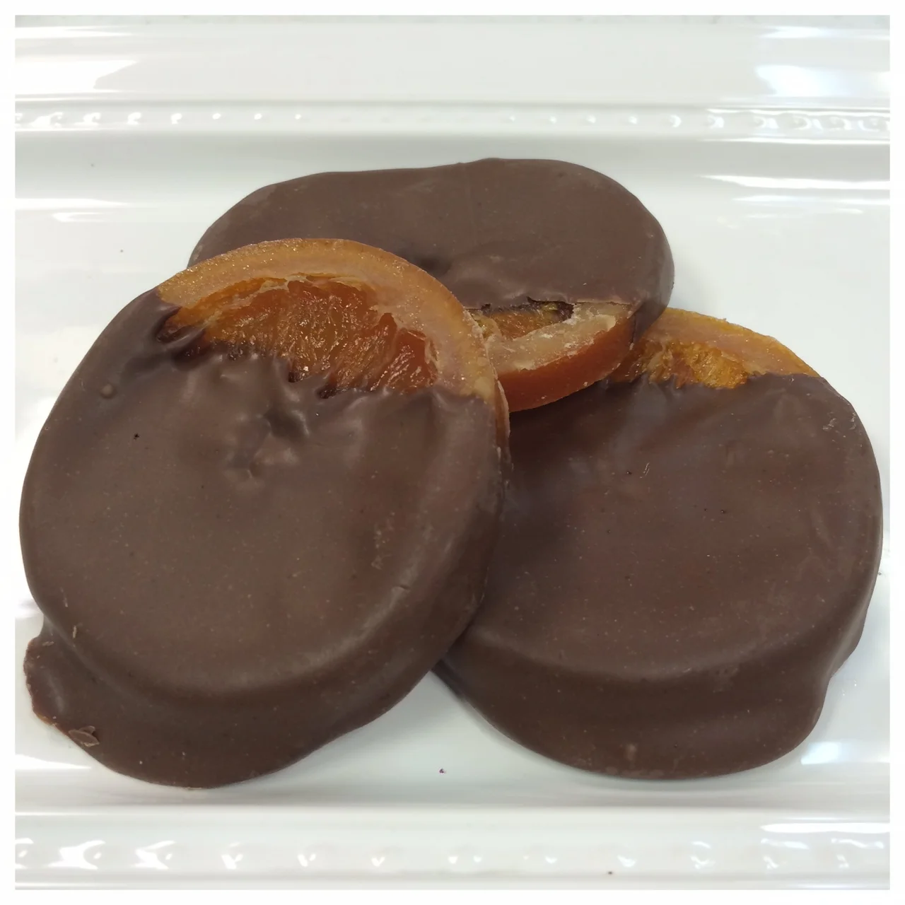 Chocolate Dipped Candied Orange Slices