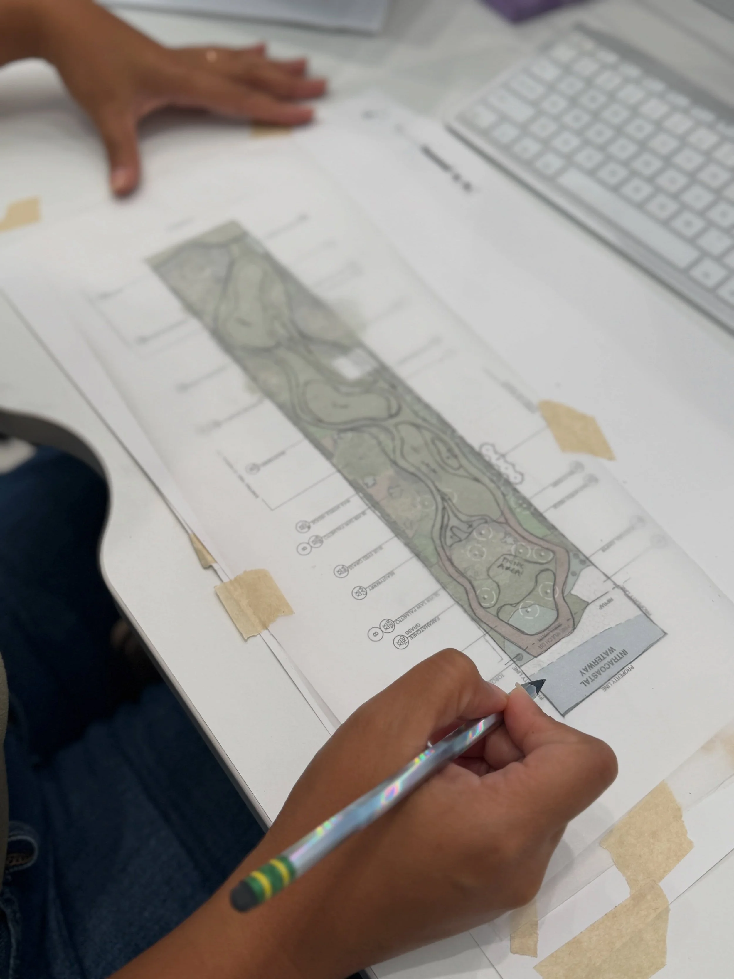 Landscape design is a process of thoughtful problem solving - balancing movement, function, views, and experience to create spaces that enrich everyday life.