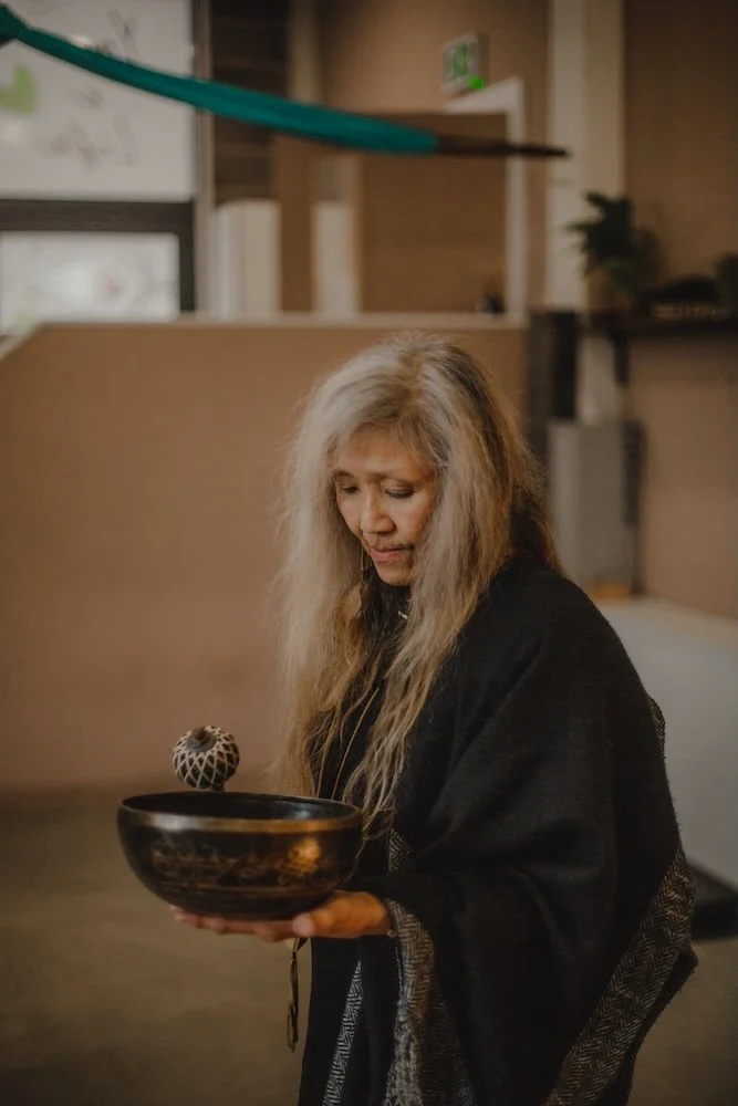 Esther Singing bowl tap.jpg