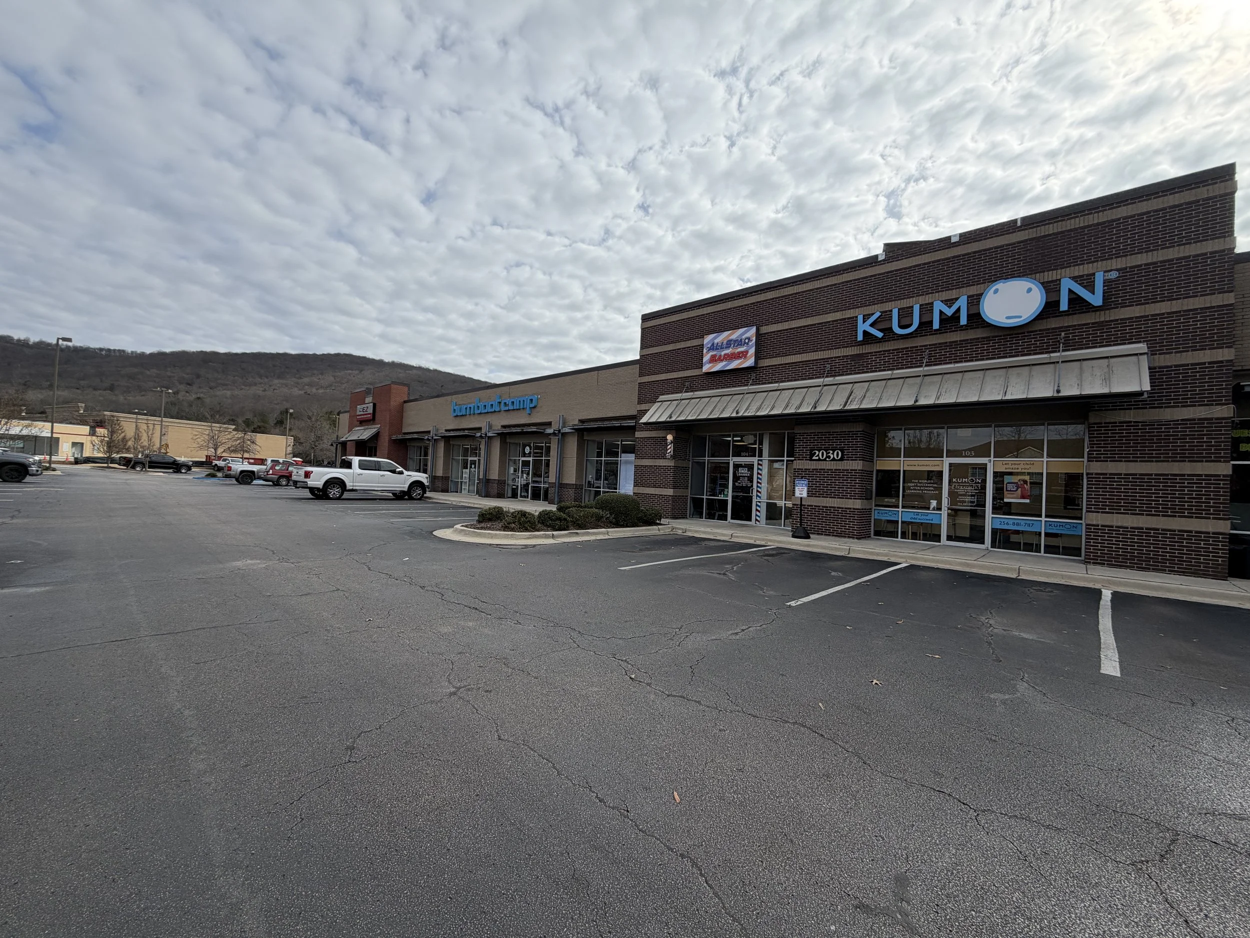 In the middle of Cecil Ashburn before the EndZone next to BurnBootCamp