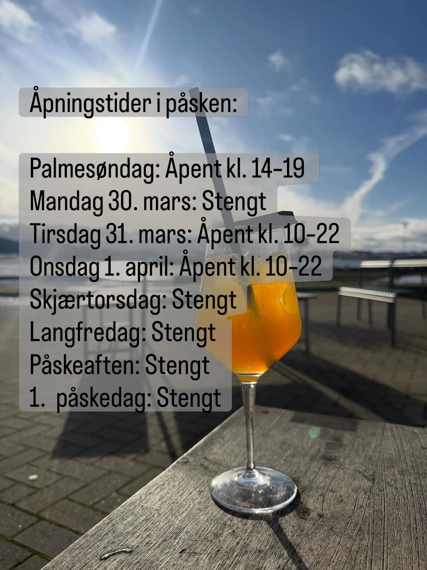 Vi stenger noen dager i p&aring;sken🐣
Vi p&aring; compagnie &oslash;nsker alle en god p&aring;ske🫶🏼☀️