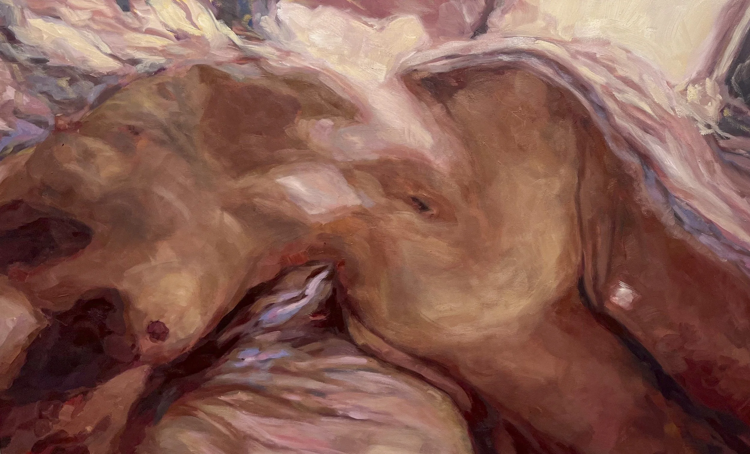 reminiscence, Oil on Canvas, 30 x 48"