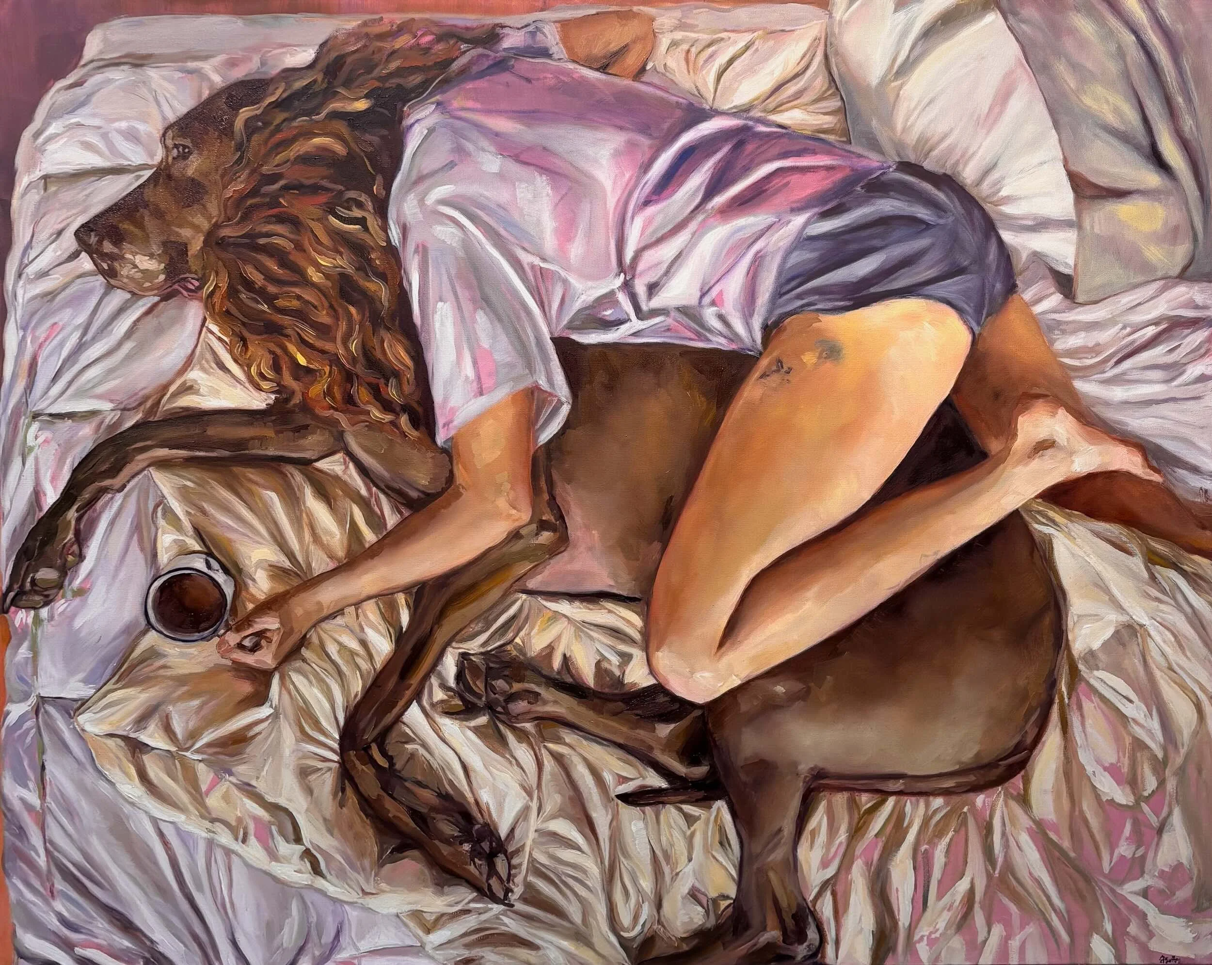 Guardian of the Self, Oil on Canvas, 48 x 60"