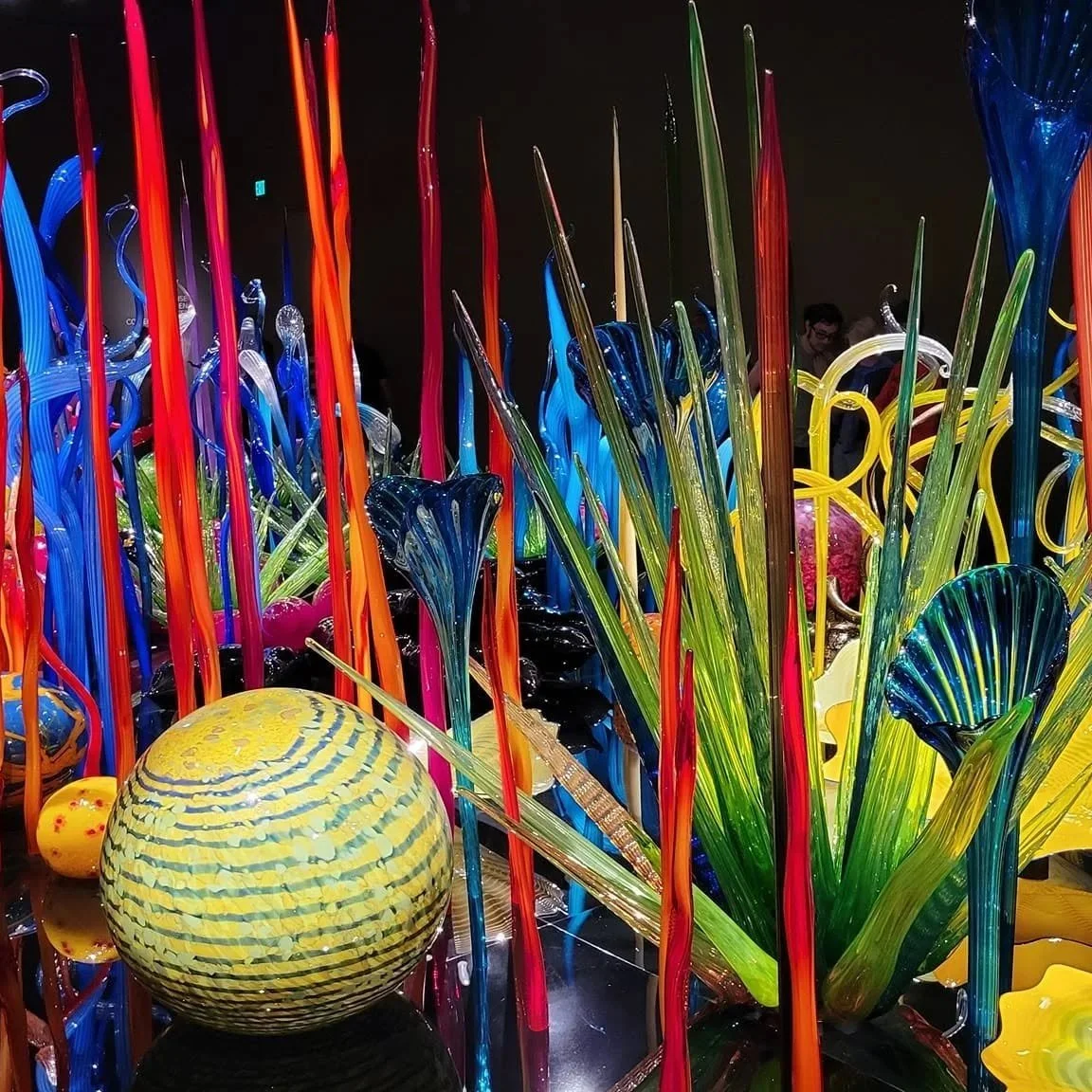 Chihuly Glass Garden in Seattle