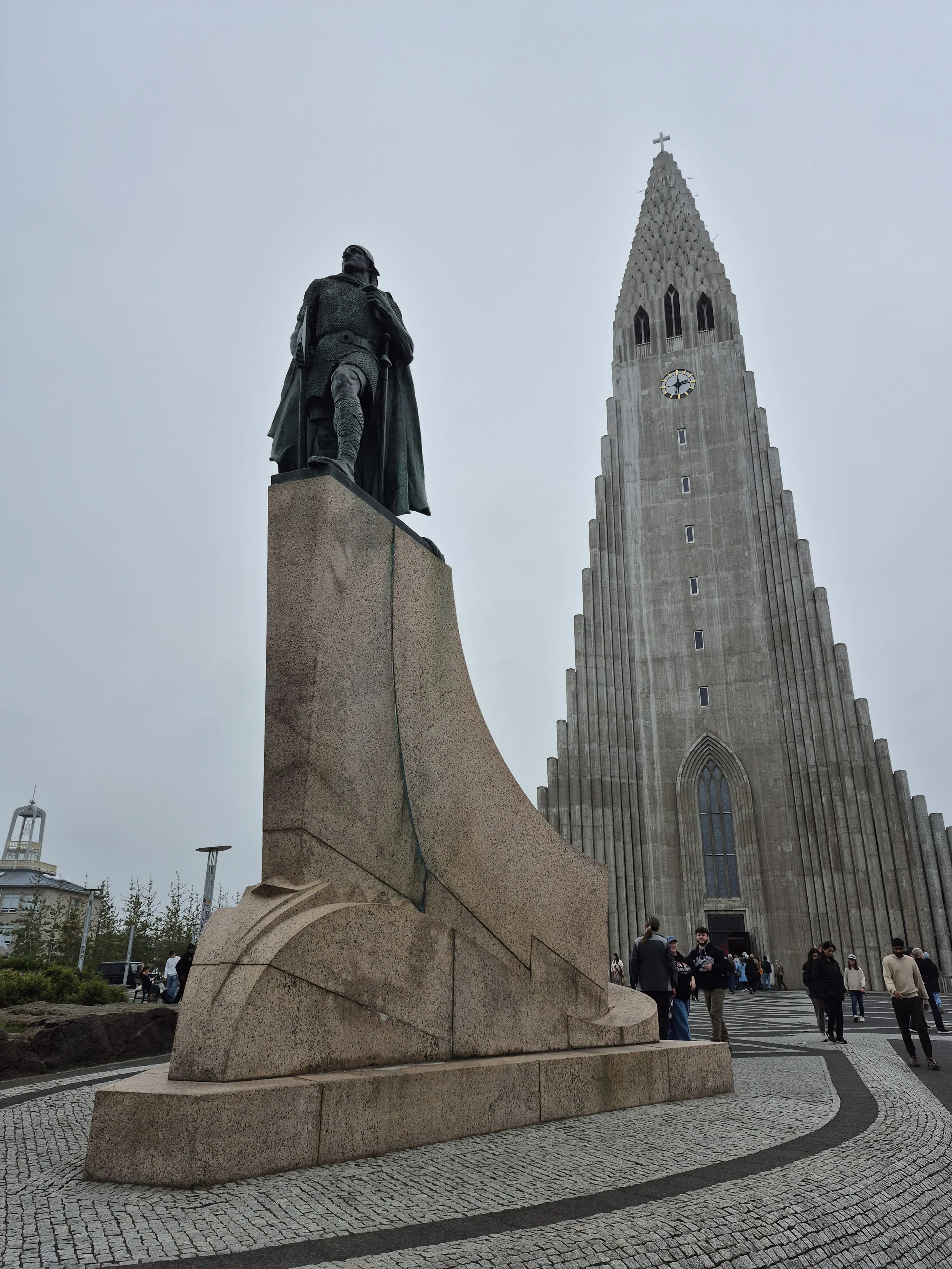Hallgrímskirkja church in Reykjavik, Iceland
