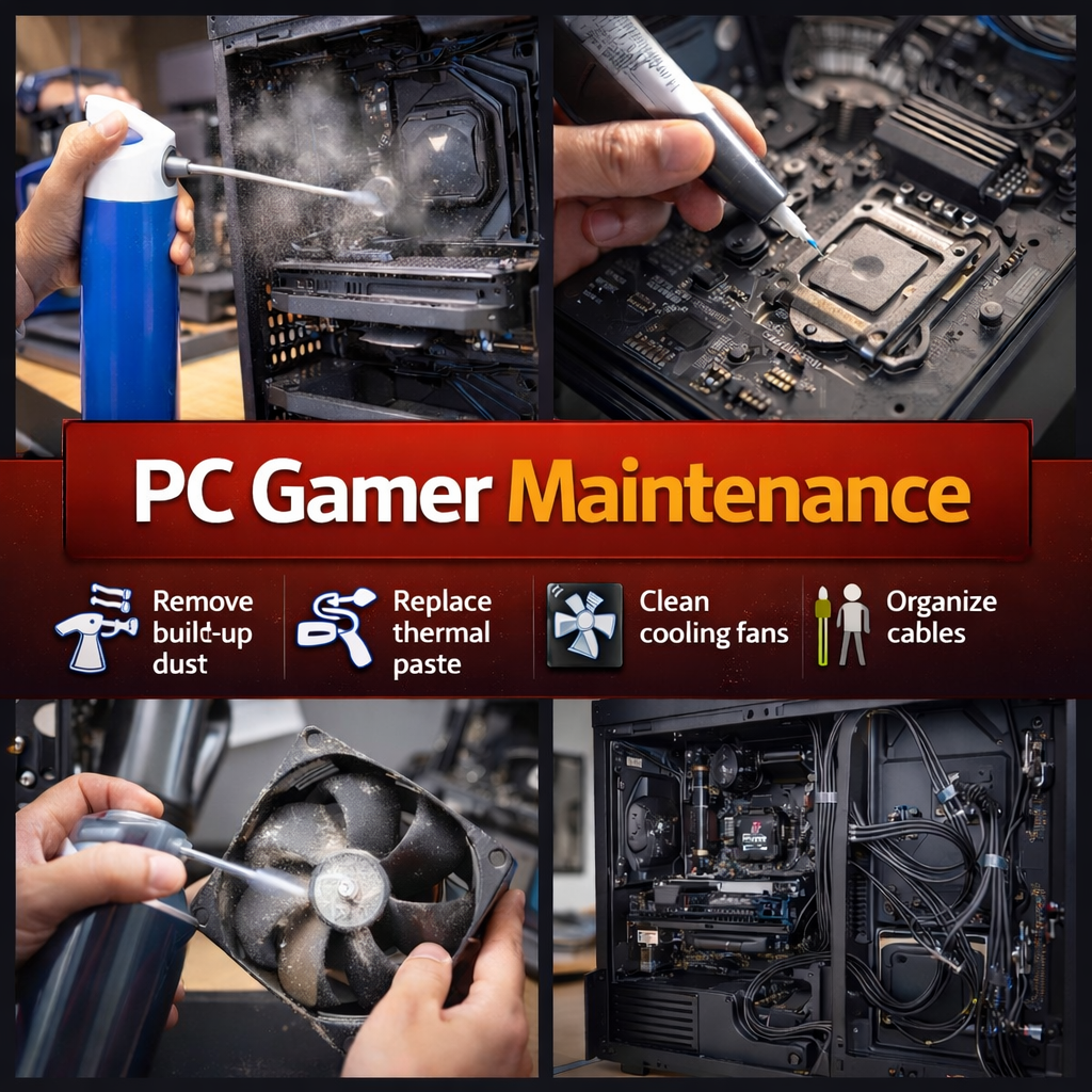 Advanced PC Deep Cleaning & Thermal Service