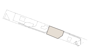 Diagram of a location with markers