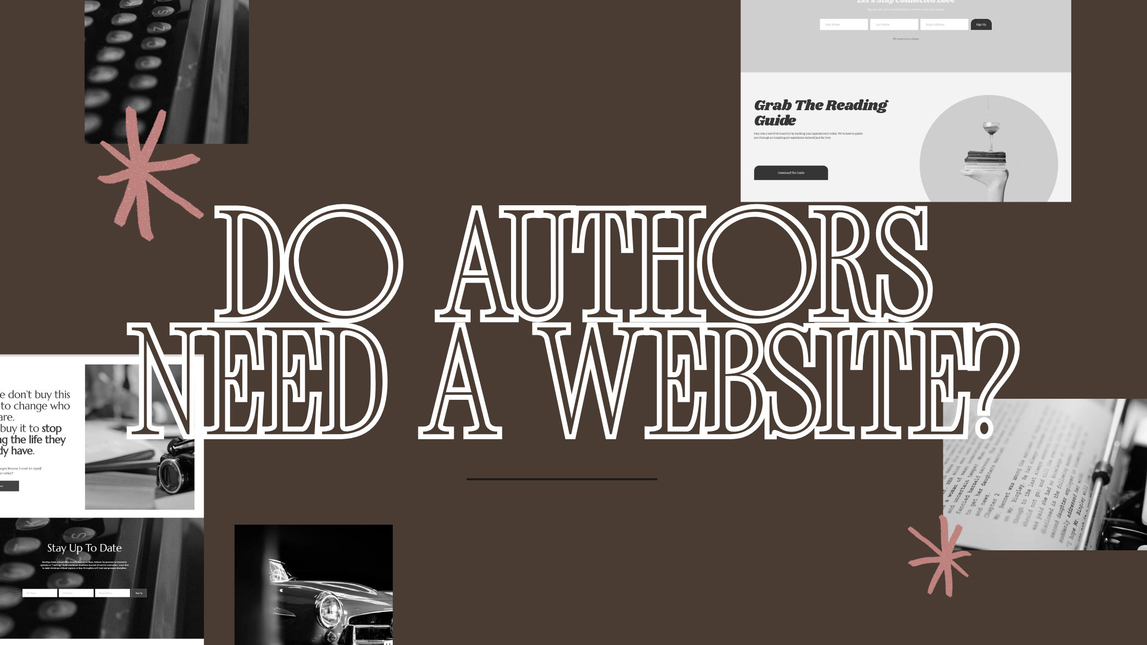 Do Authors Need a Website?