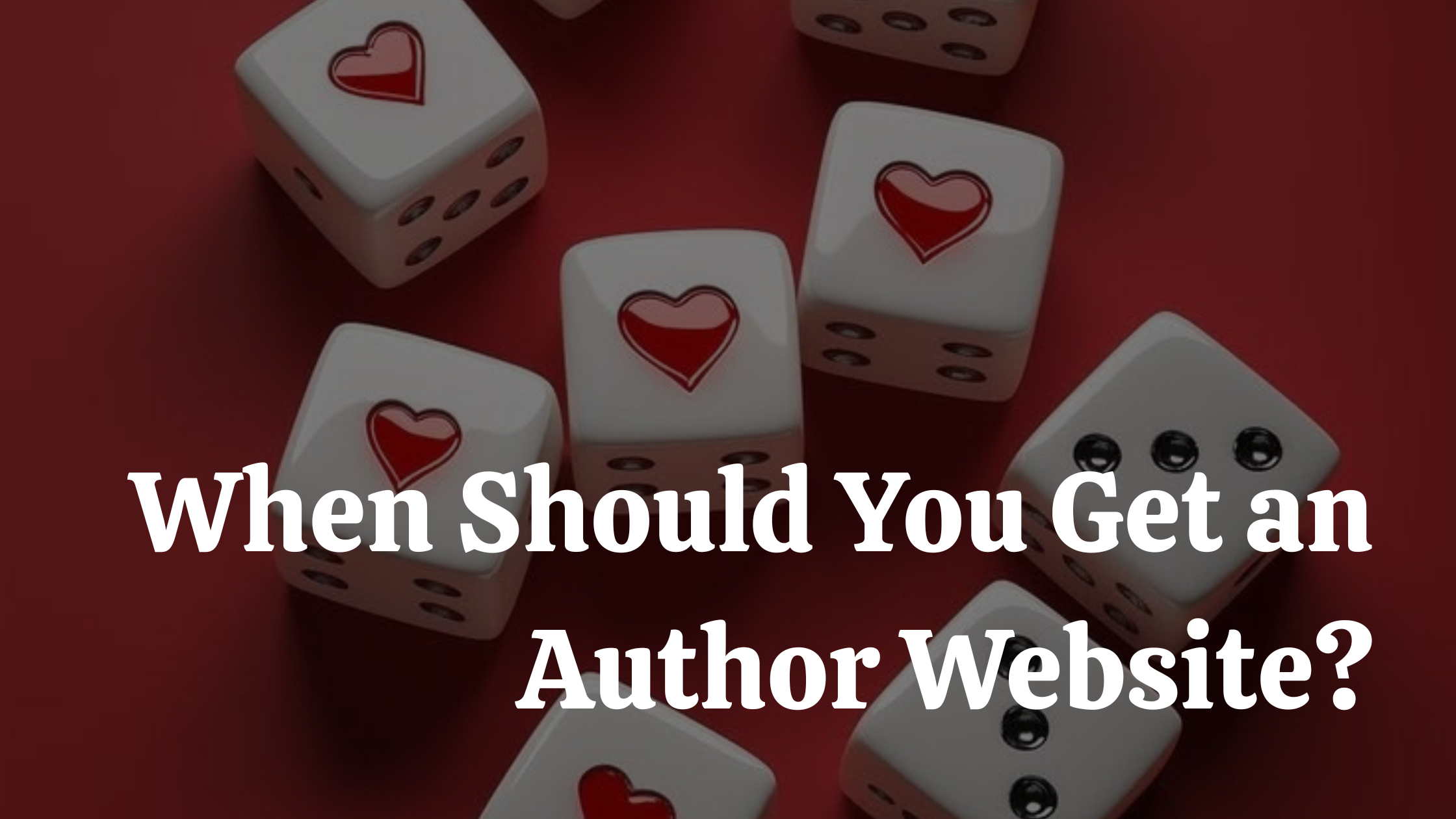 When Should You Get an Author Website?