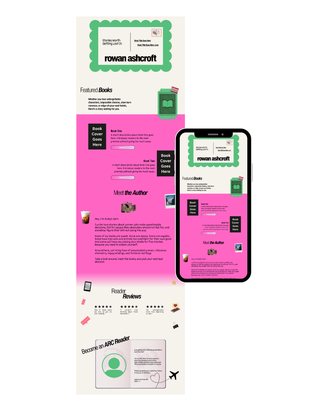 Departure (Canva Landing Page)