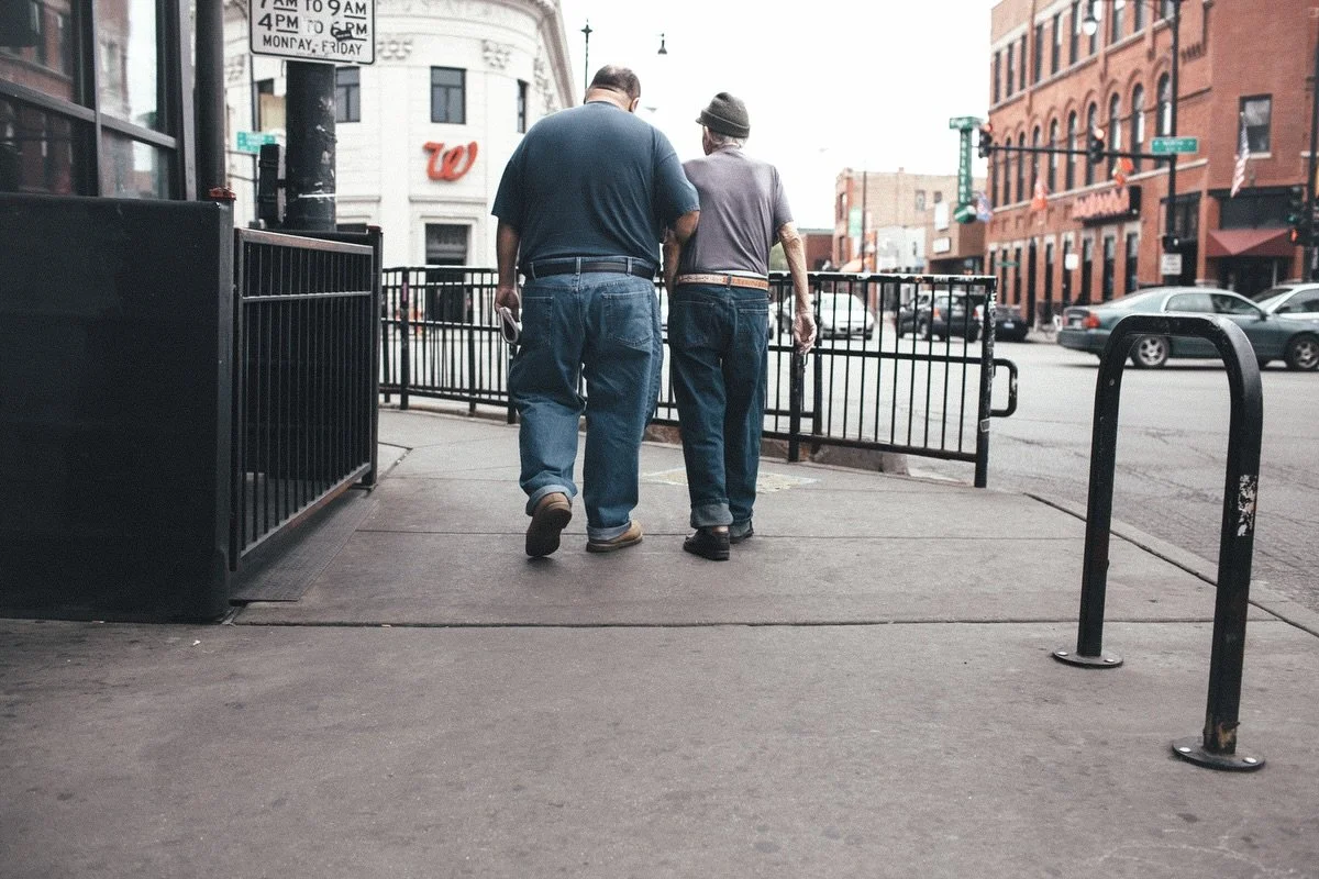 Arm in arm at The Crotch