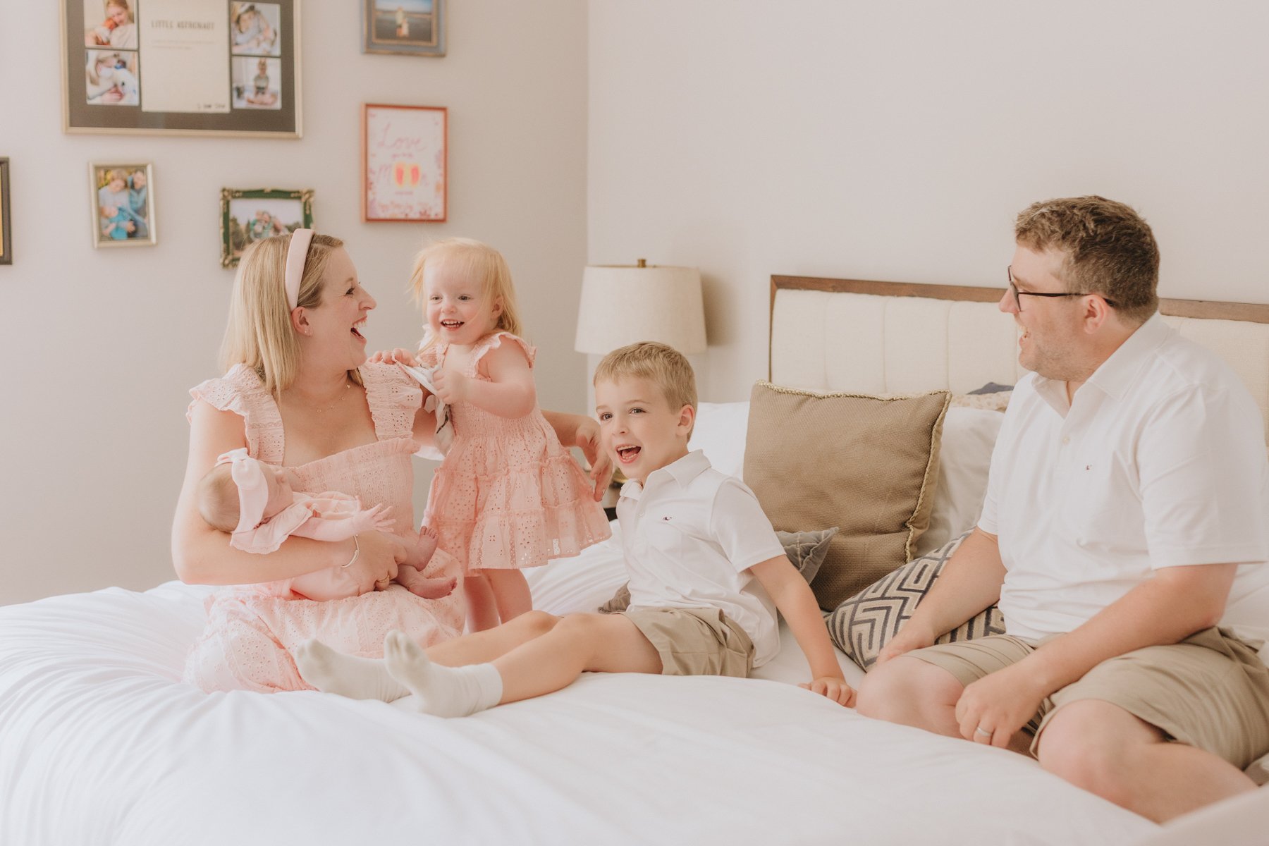Ravenswood in-home Documentary Newborn Session