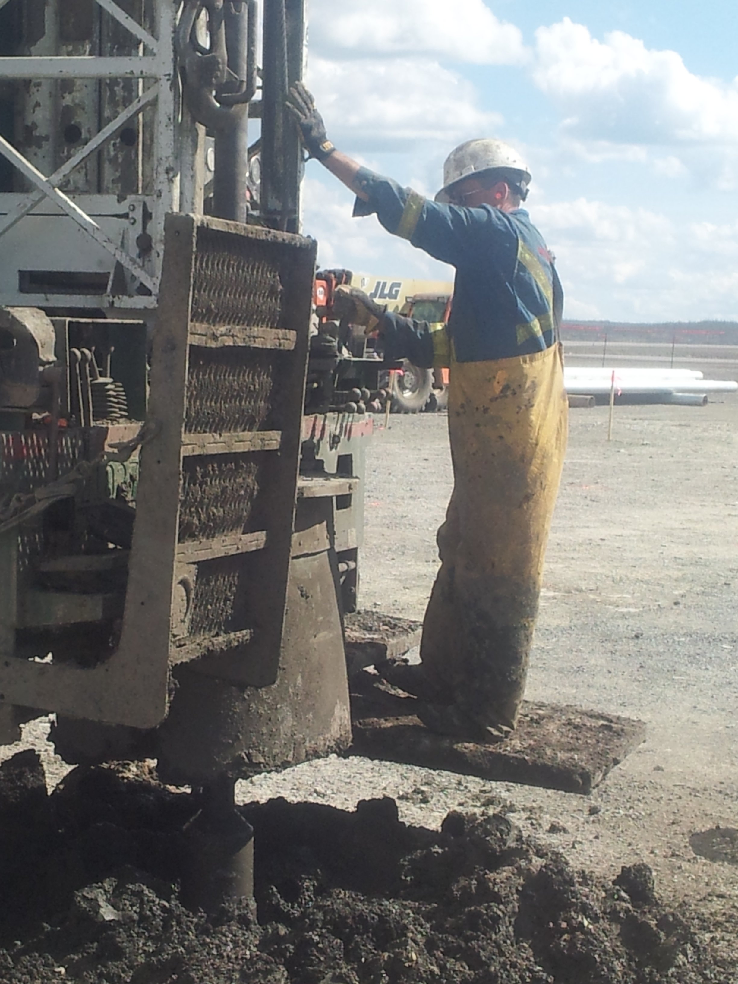 Licensed water well driller in the peace region