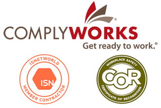 Safety certified. ISN, Complyworks, Avetta, COR