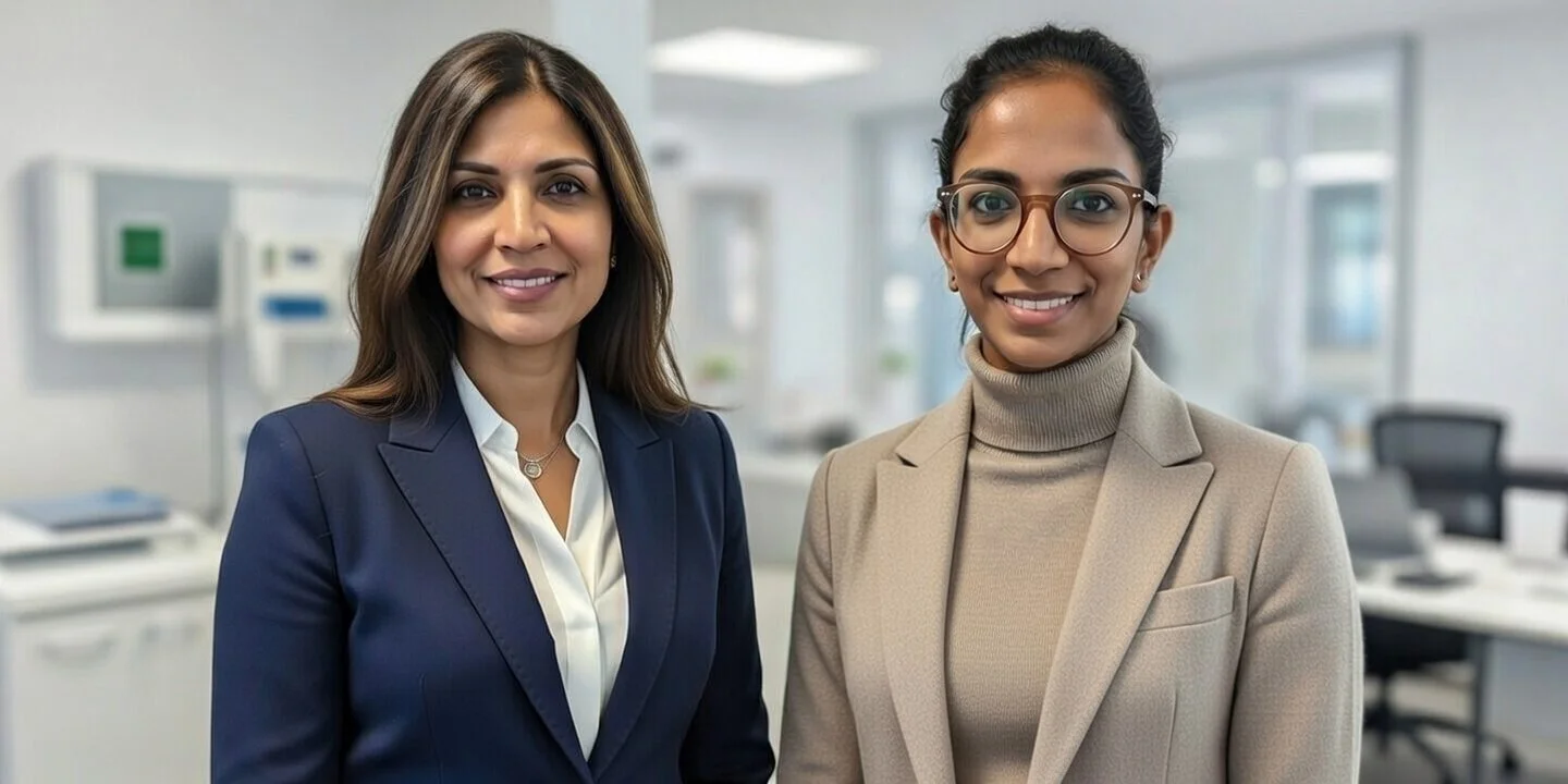 Dr Nihara Krause MBE and Dr Lily Head-Krause, Clinical Psychologists and co-founders of Krause Clinical Psychology