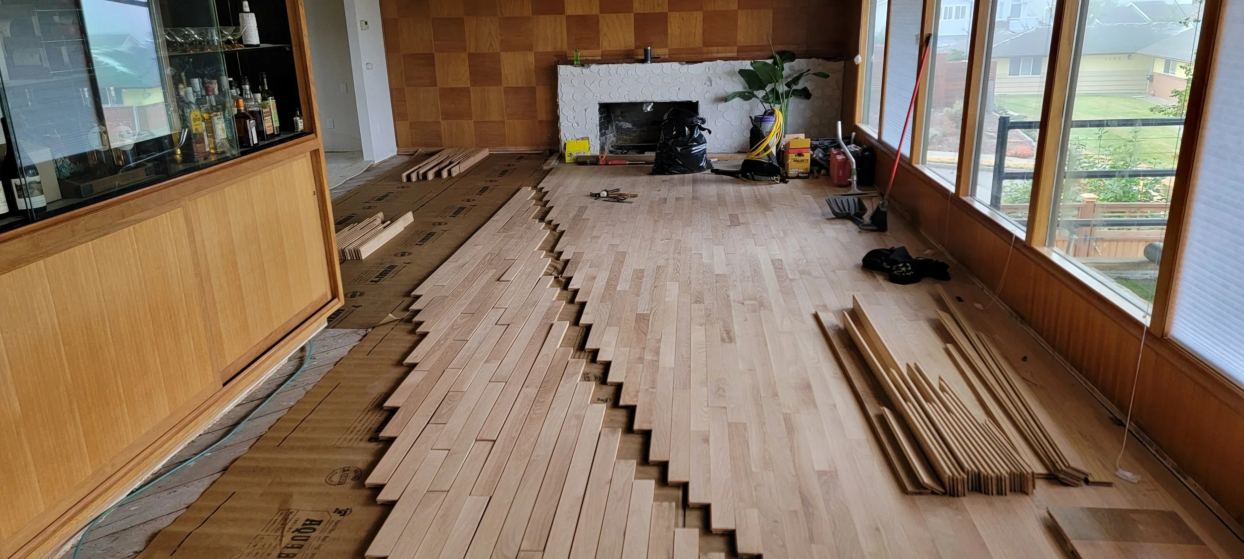 New Floor Installation: Hardwood or Luxury Vinyl Plank