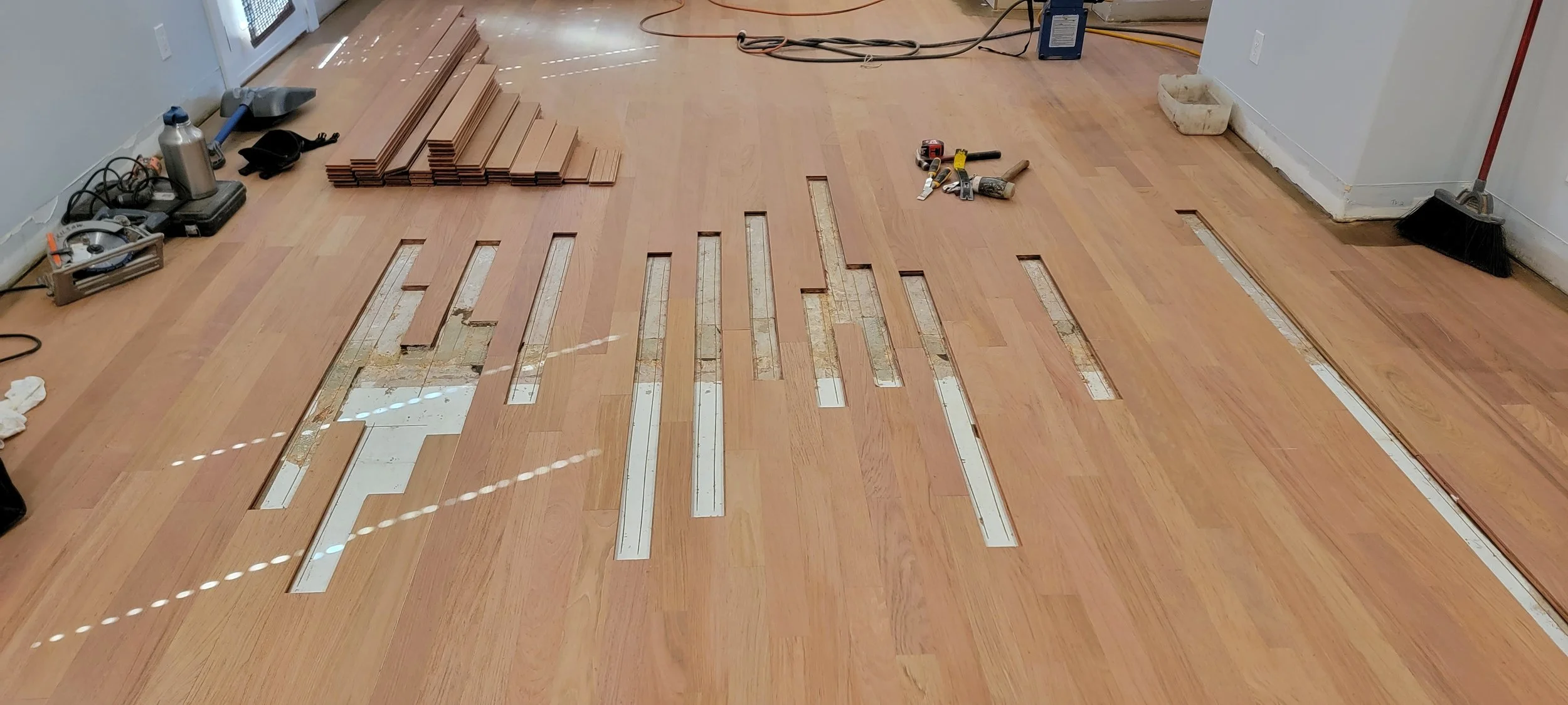 Hardwood Repairs & Board Replacement