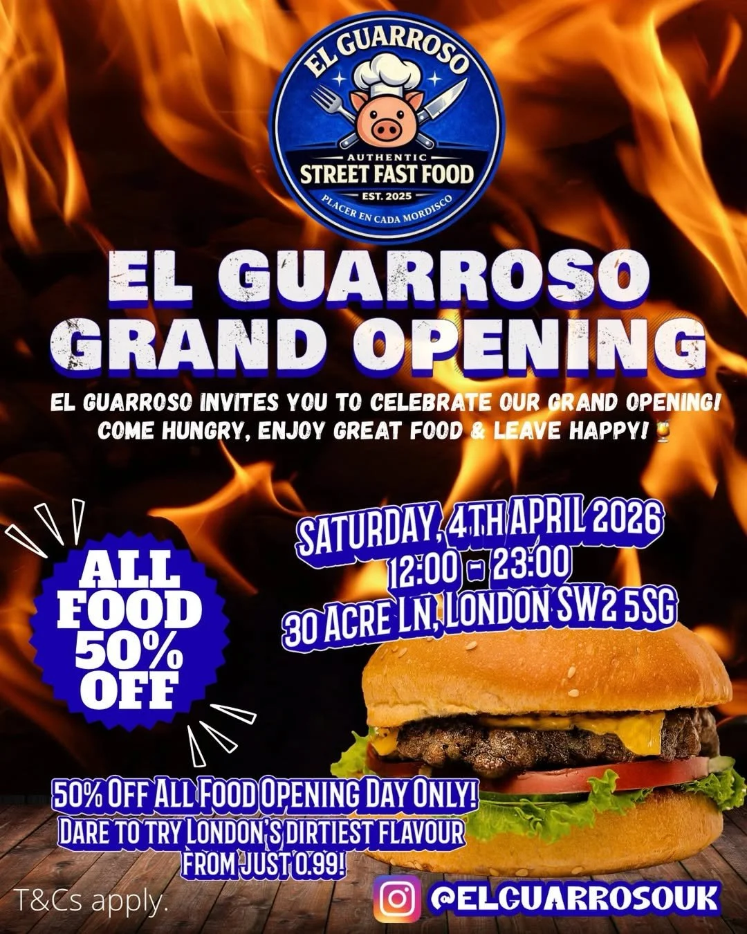 El Guarroso Grand Opening